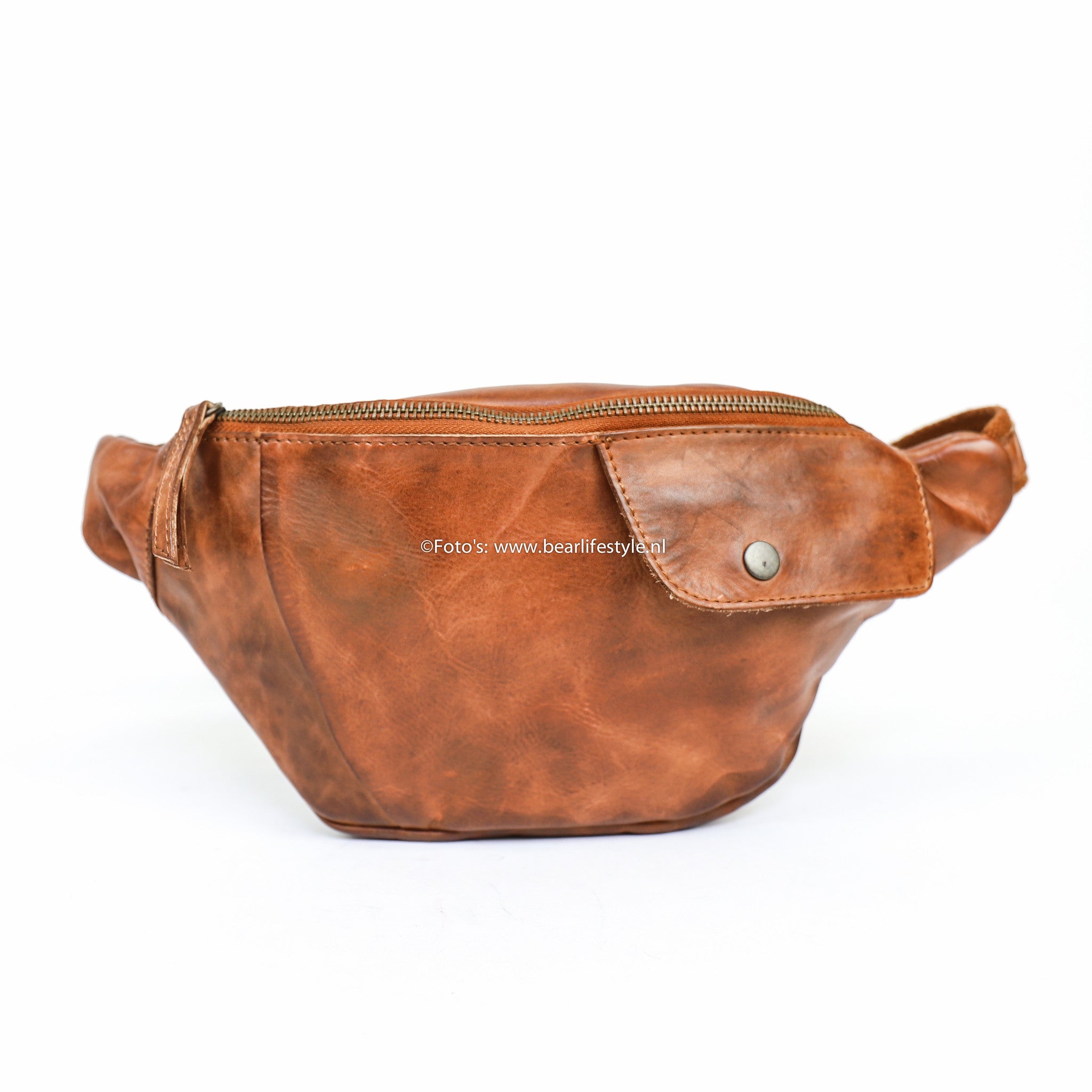 Belt bag 'Matt' cognac - CL 36492