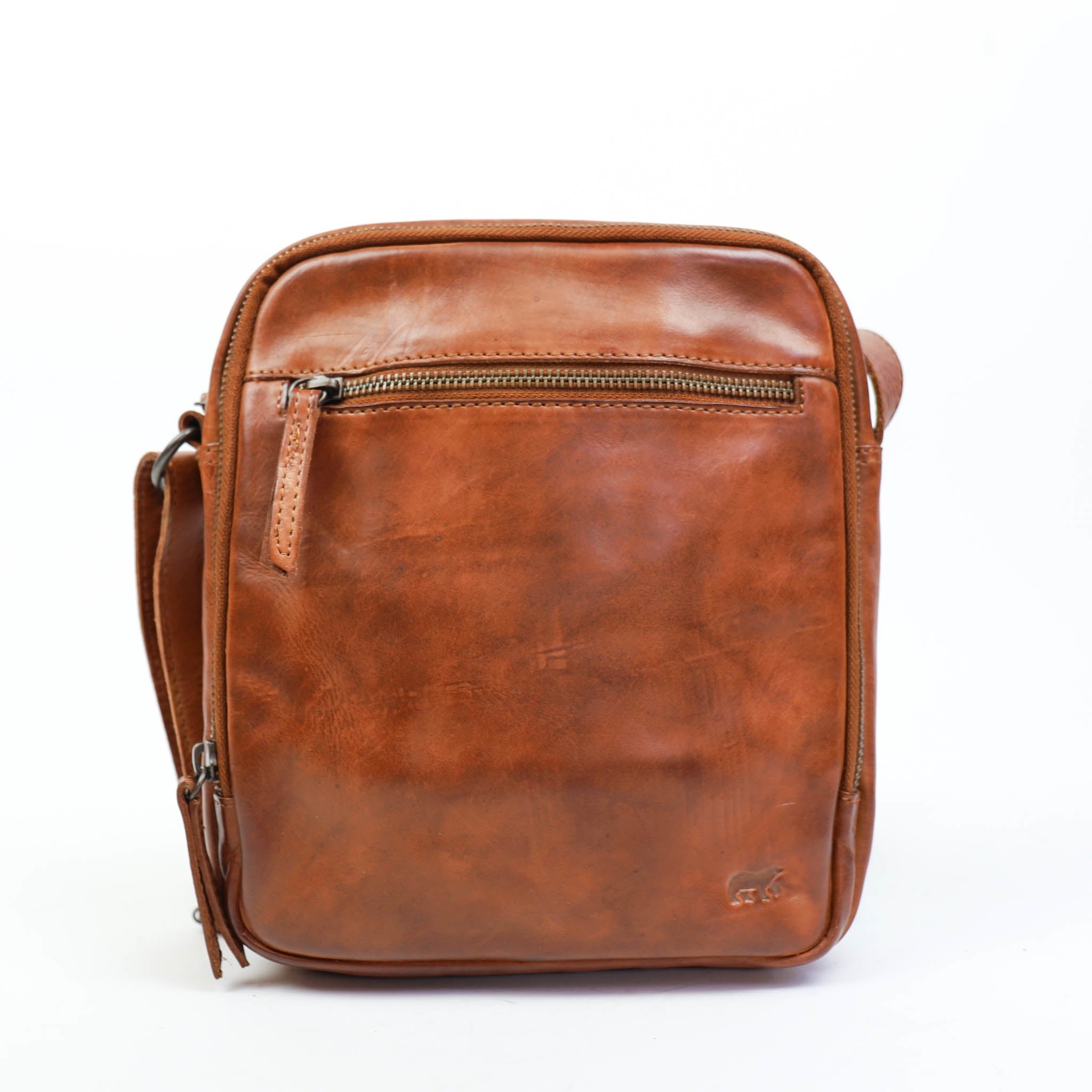 Shoulder bag 'Luz' cognac