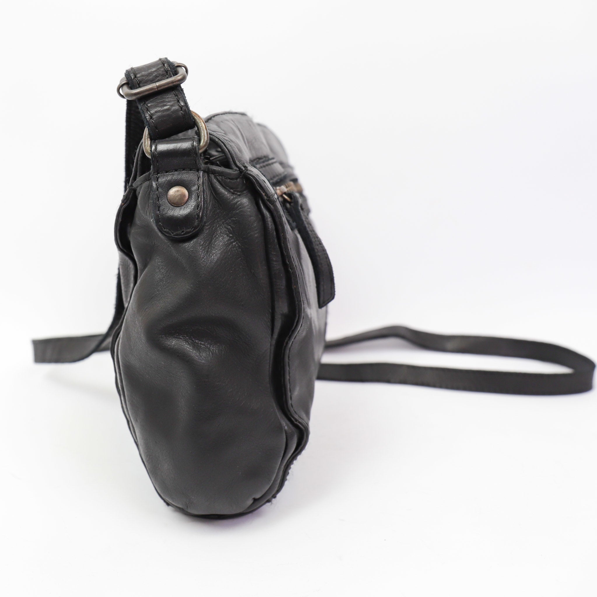 Klein schoudertasje 'Olivia' zwart - CL 35735