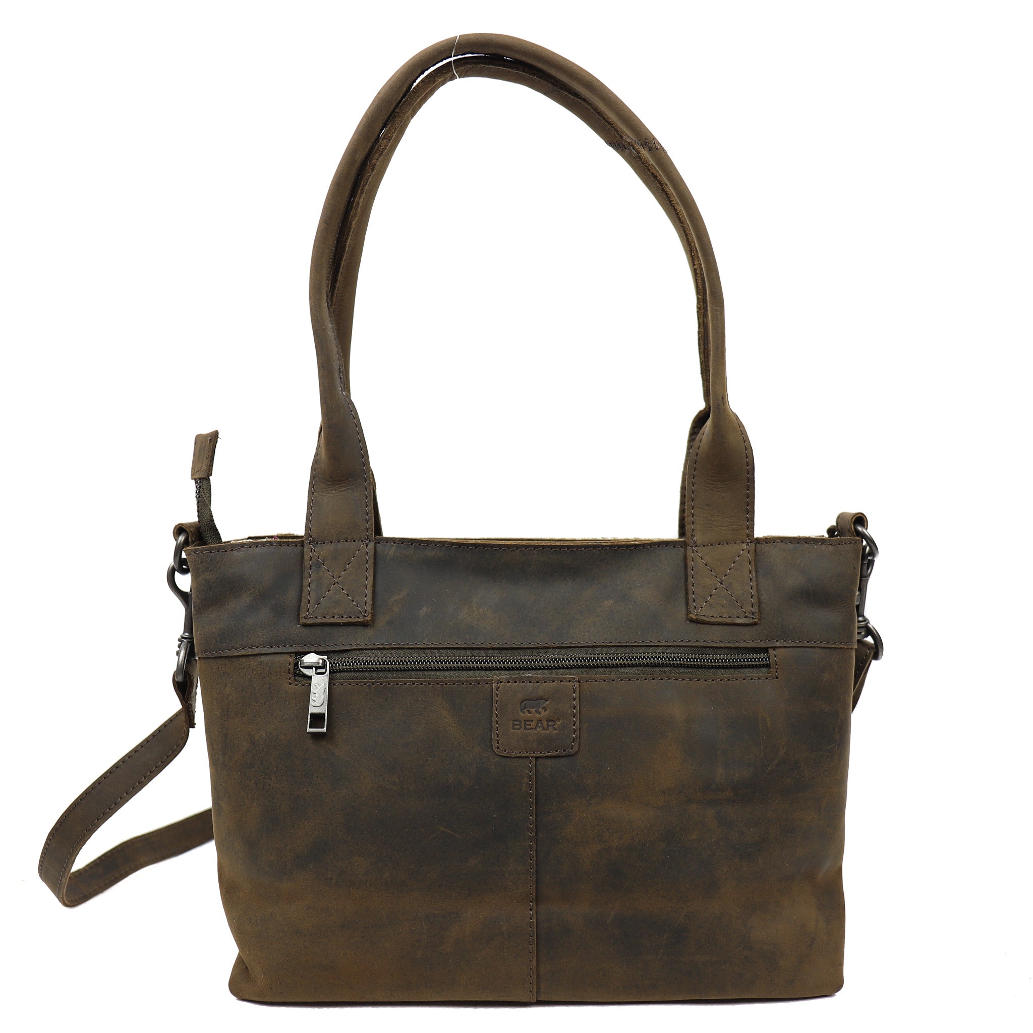 Hand/shoulder bag 'Katya' brown - CP 6006 HD