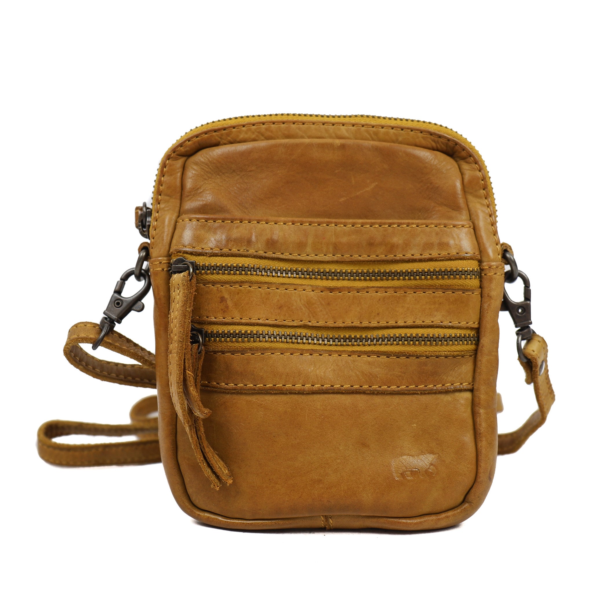 Shoulder bag 'Vikas' ocher yellow - CL 3701