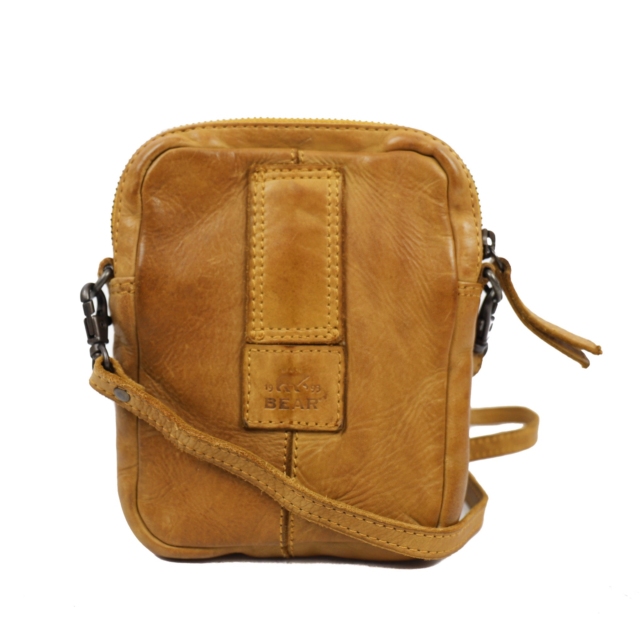 Shoulder bag 'Vikas' ocher yellow - CL 3701