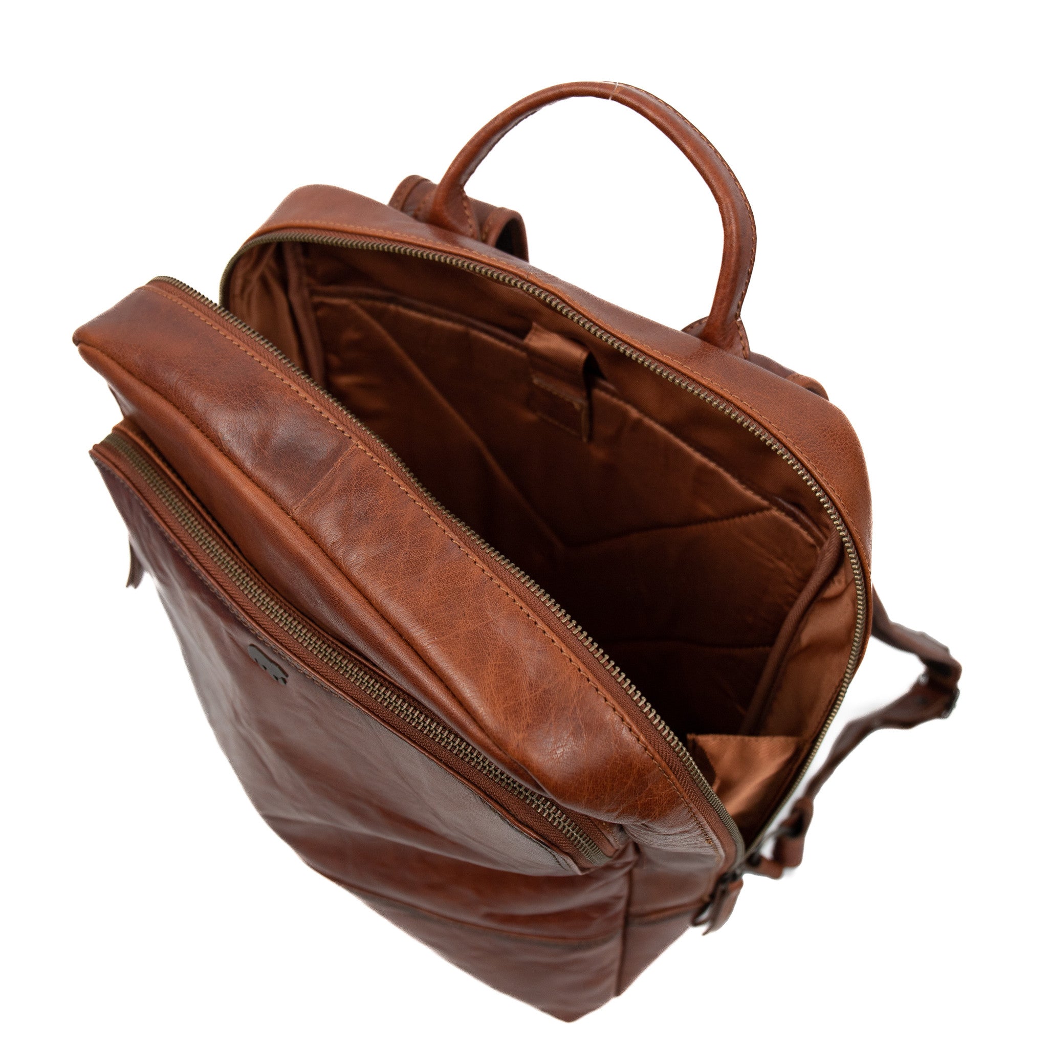 Backpack 'Mason' cognac - AD 40052