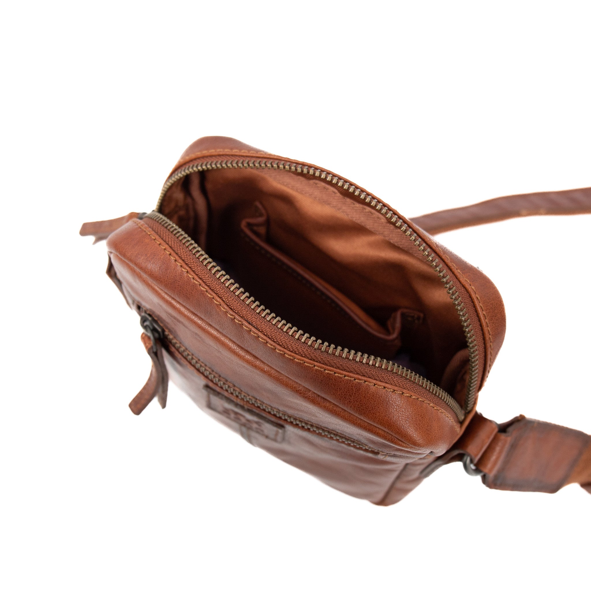 Shoulder bag 'Harry' cognac - AD 43289