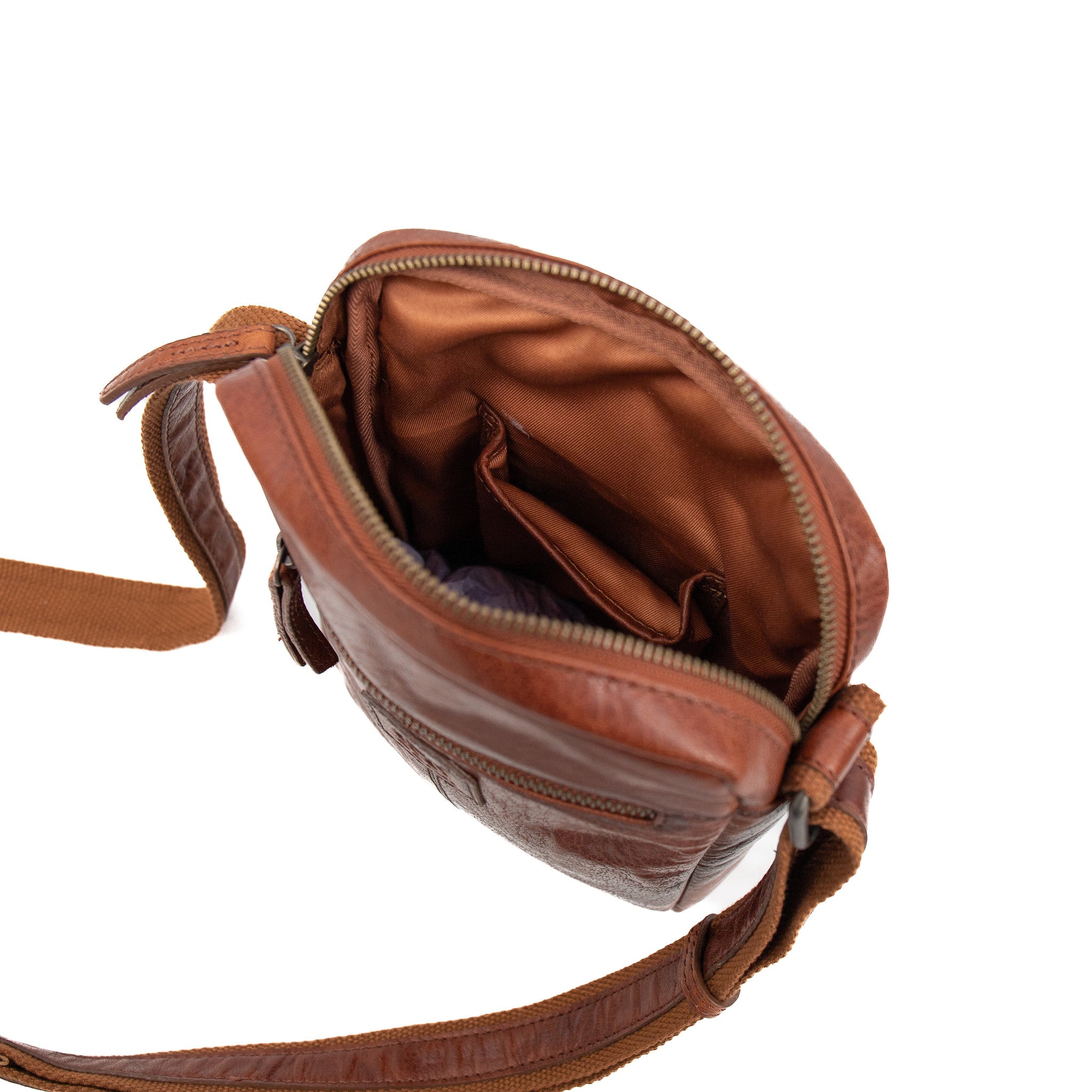 Shoulder bag 'Tobias' cognac - AD 43104