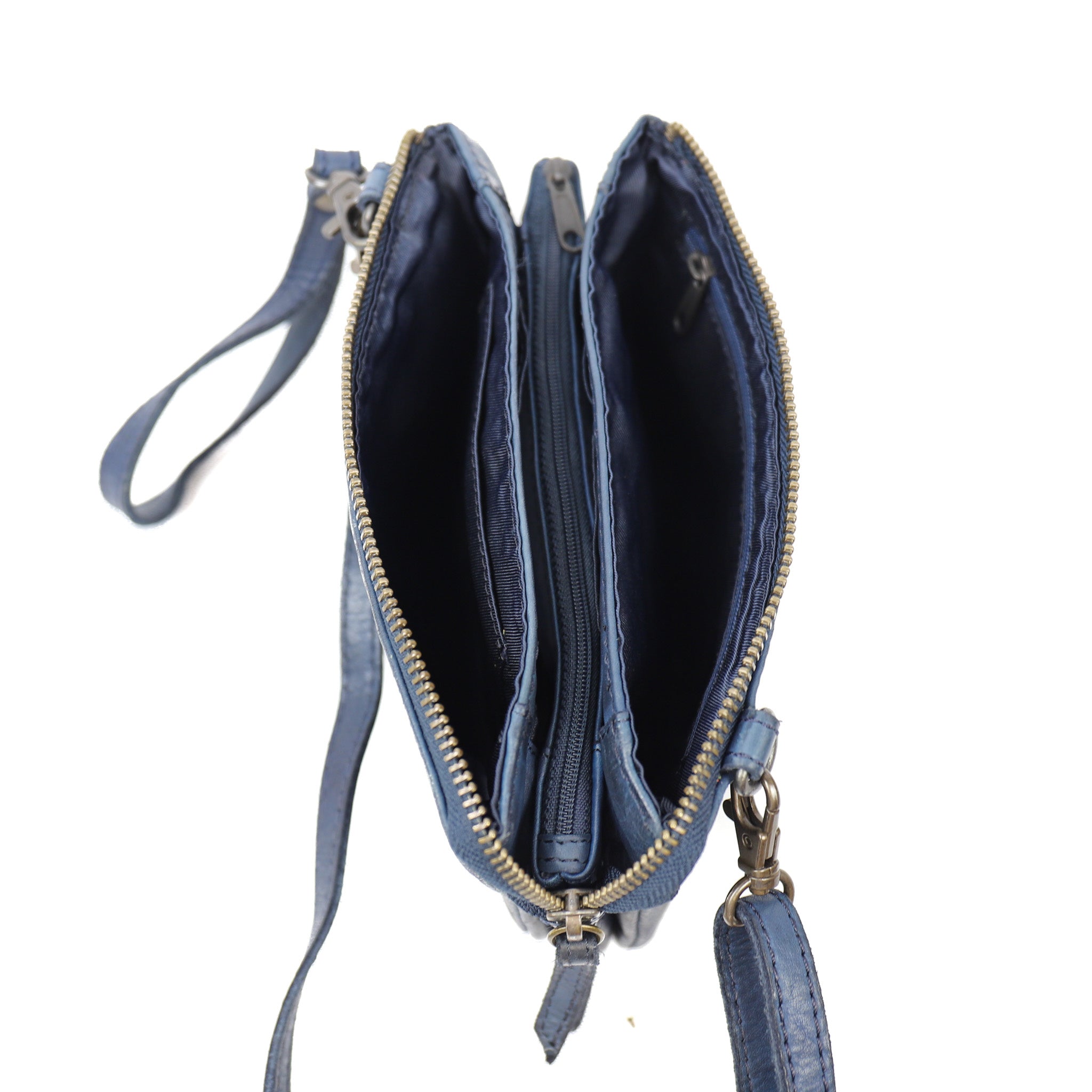 Baba Sahab PU leather handbag for women stylish Shoulder Bag For Girls  Leather Handbags Ladies Slim Purse ( Navy Blue)