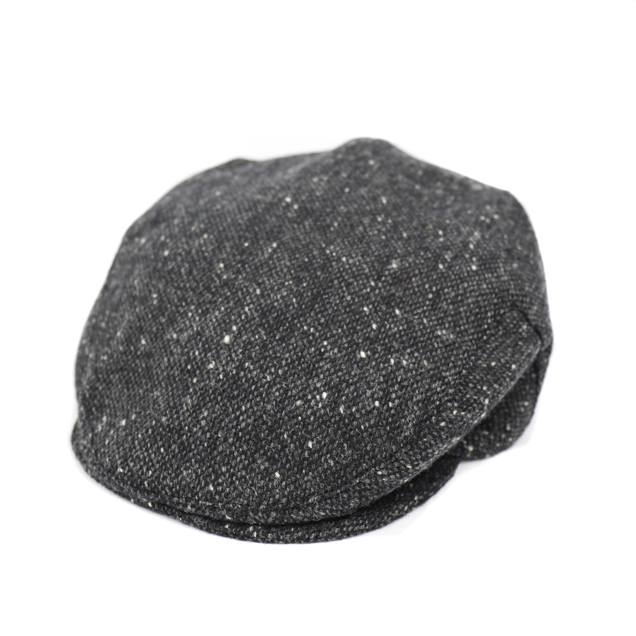 Flatcap Tweed - Gray/black (D 30)