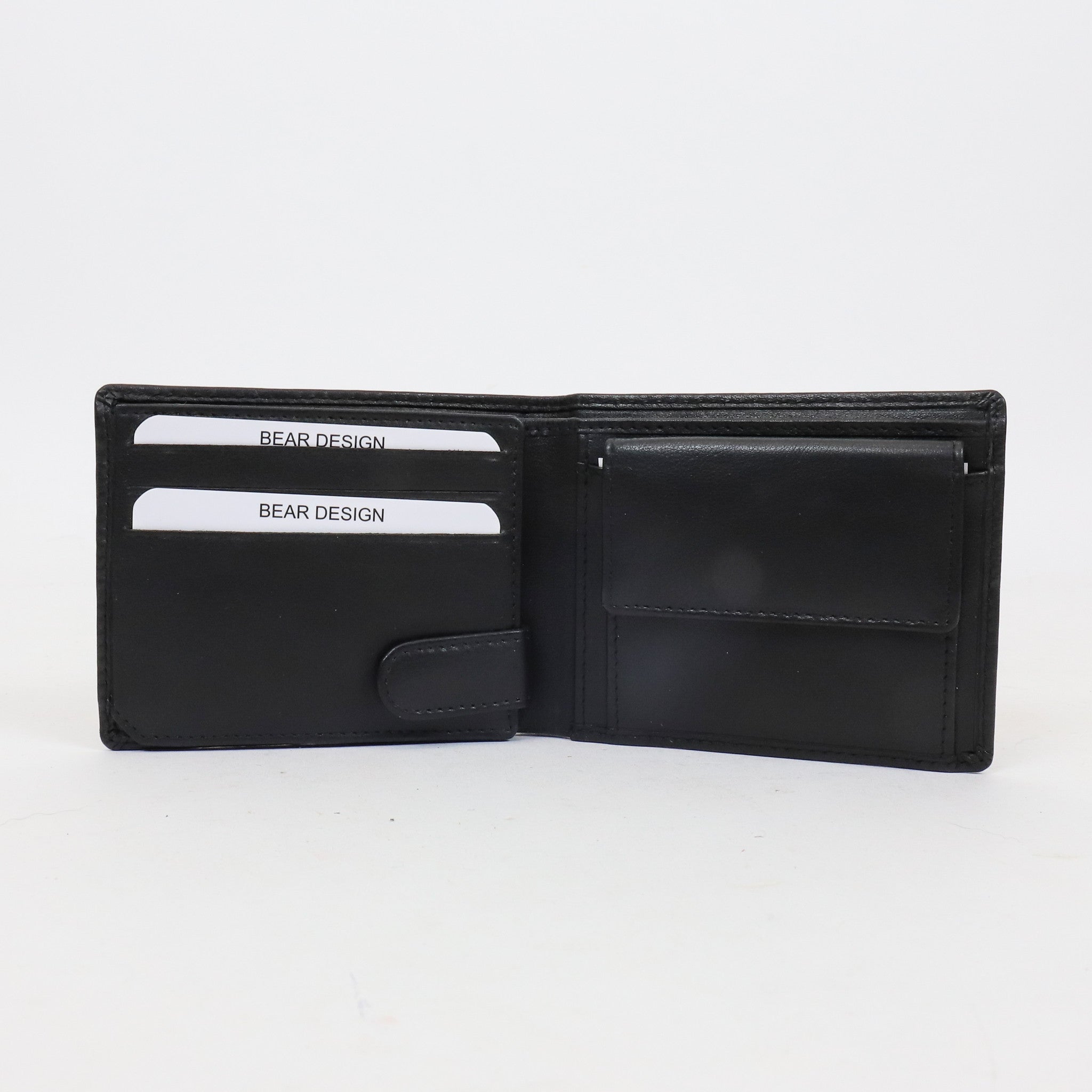 Billfold 'Joost' black - FR 9596