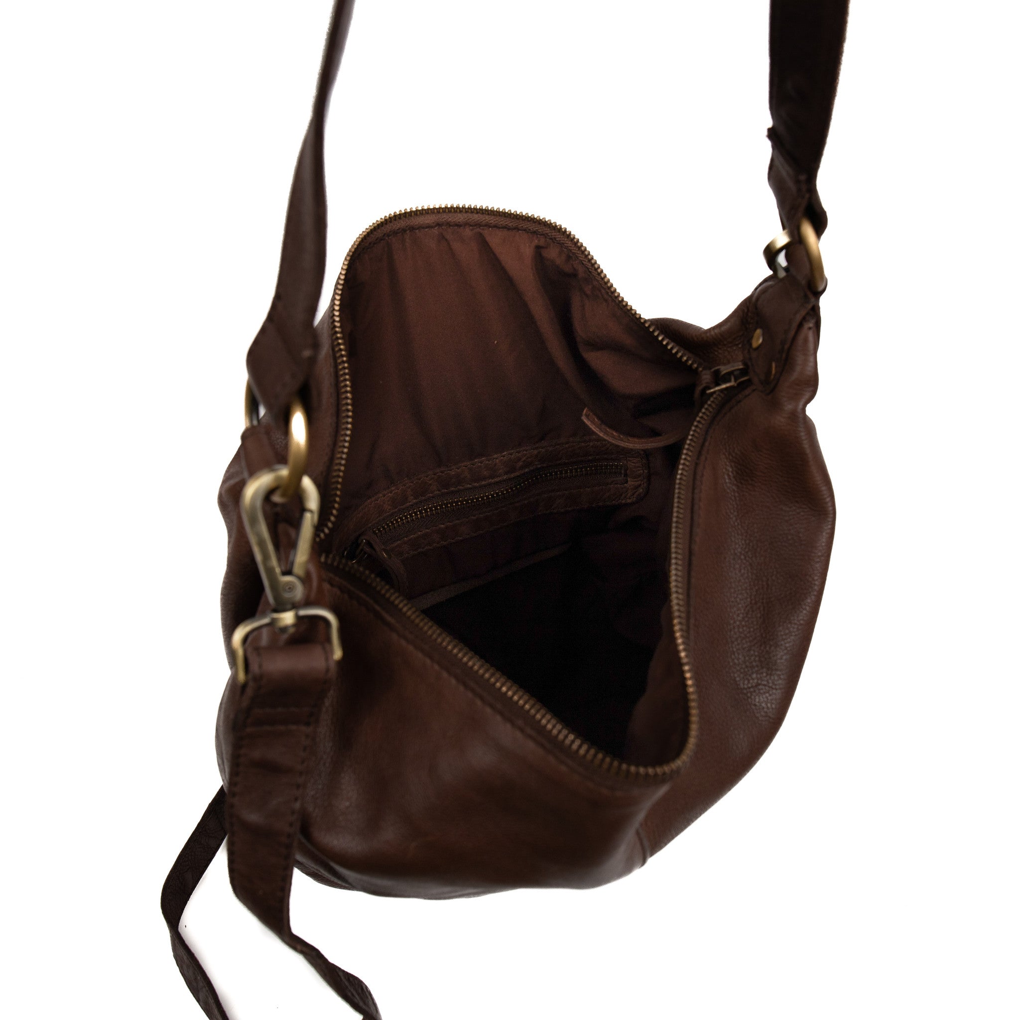 Hand/shoulder bag 'Rosalita' dark brown - MJ 31