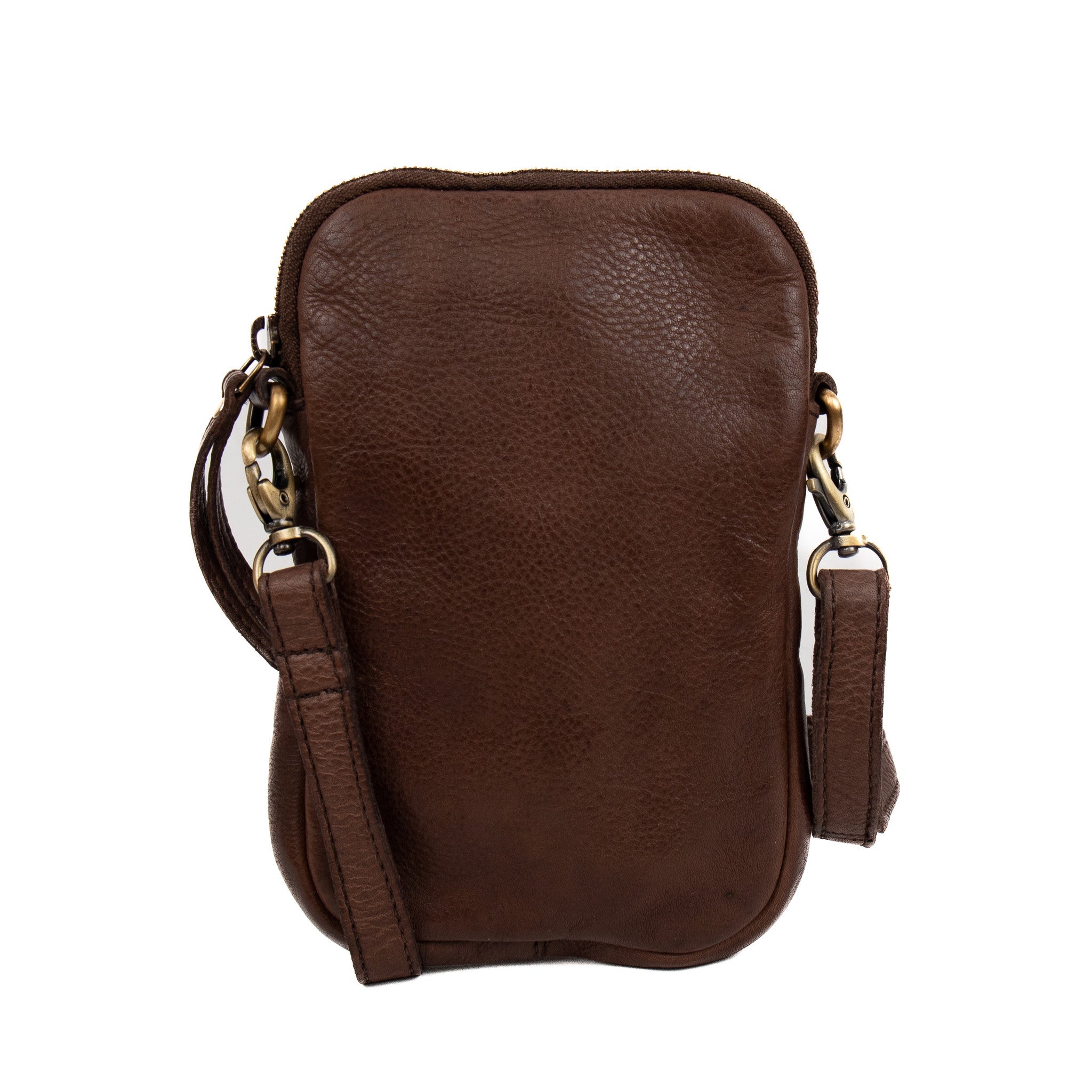 Phone bag 'Elina' dark brown - MJ 1751