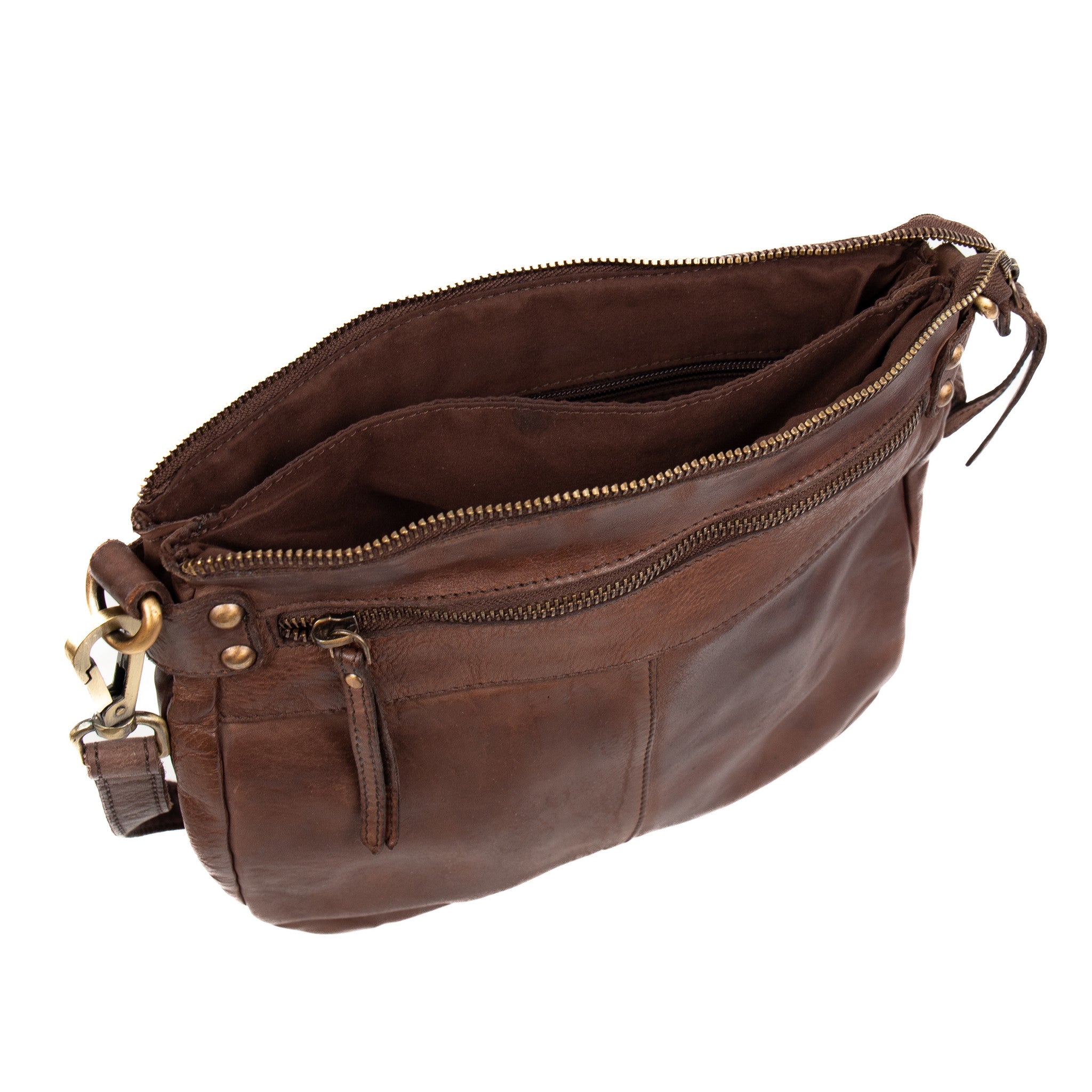 Shoulder bag 'Sita' dark brown - MJ 1762