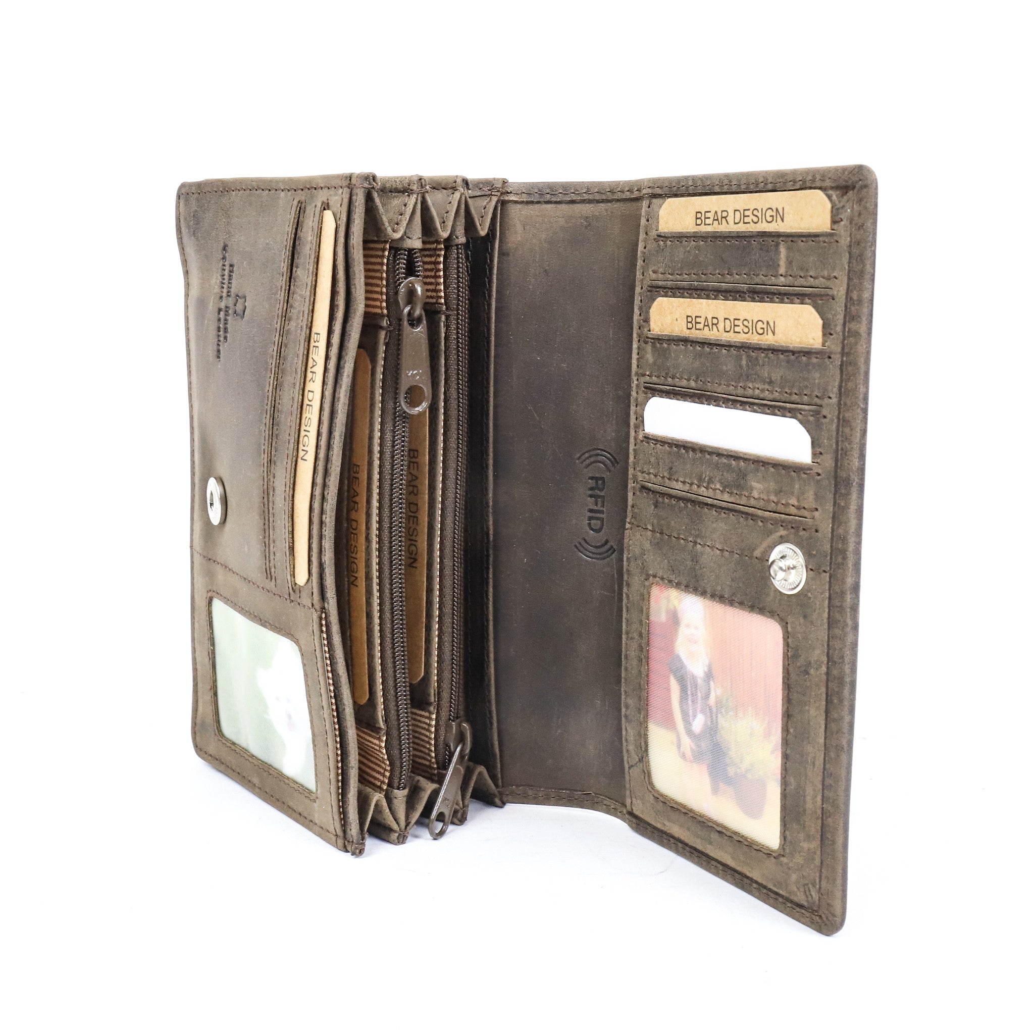 Wrap wallet 'Emma' brown - HD 782