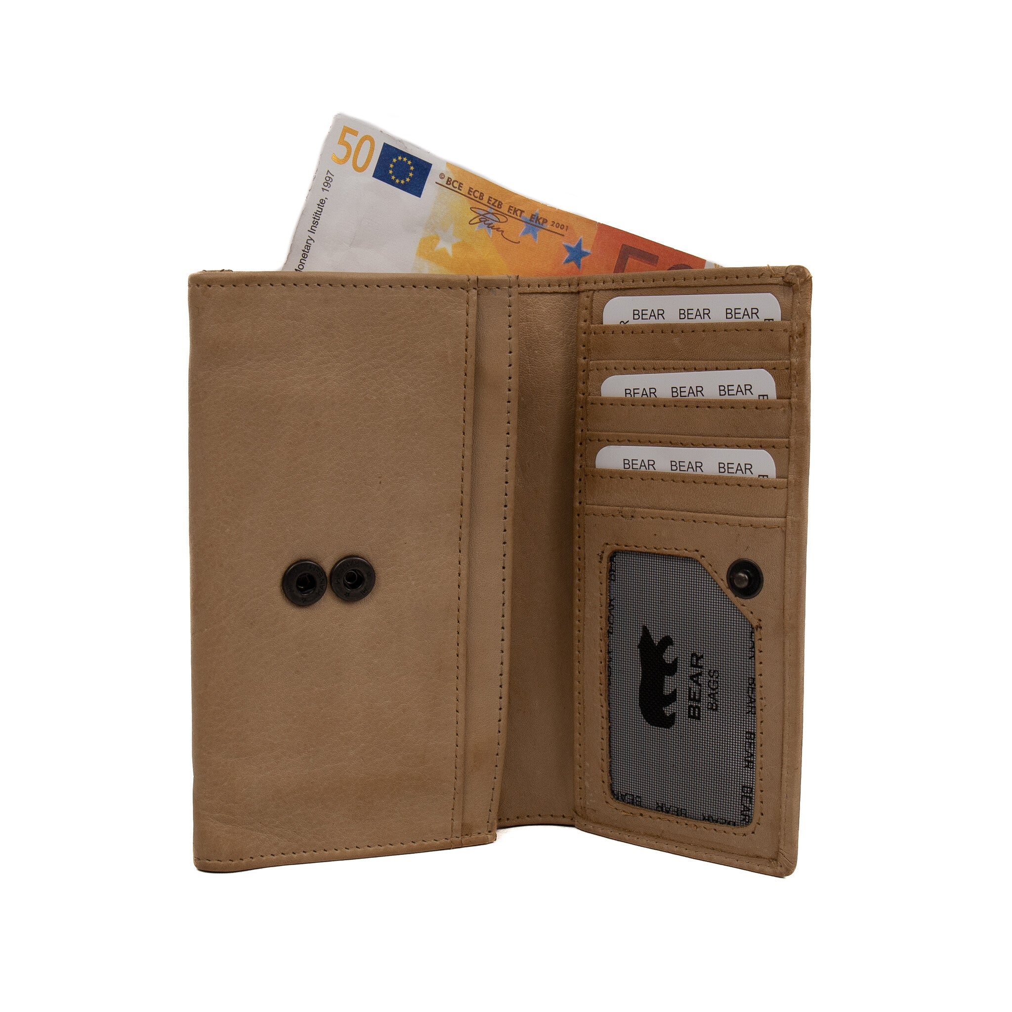 Wrap wallet 'Sweety' XL ivory - CP 6041