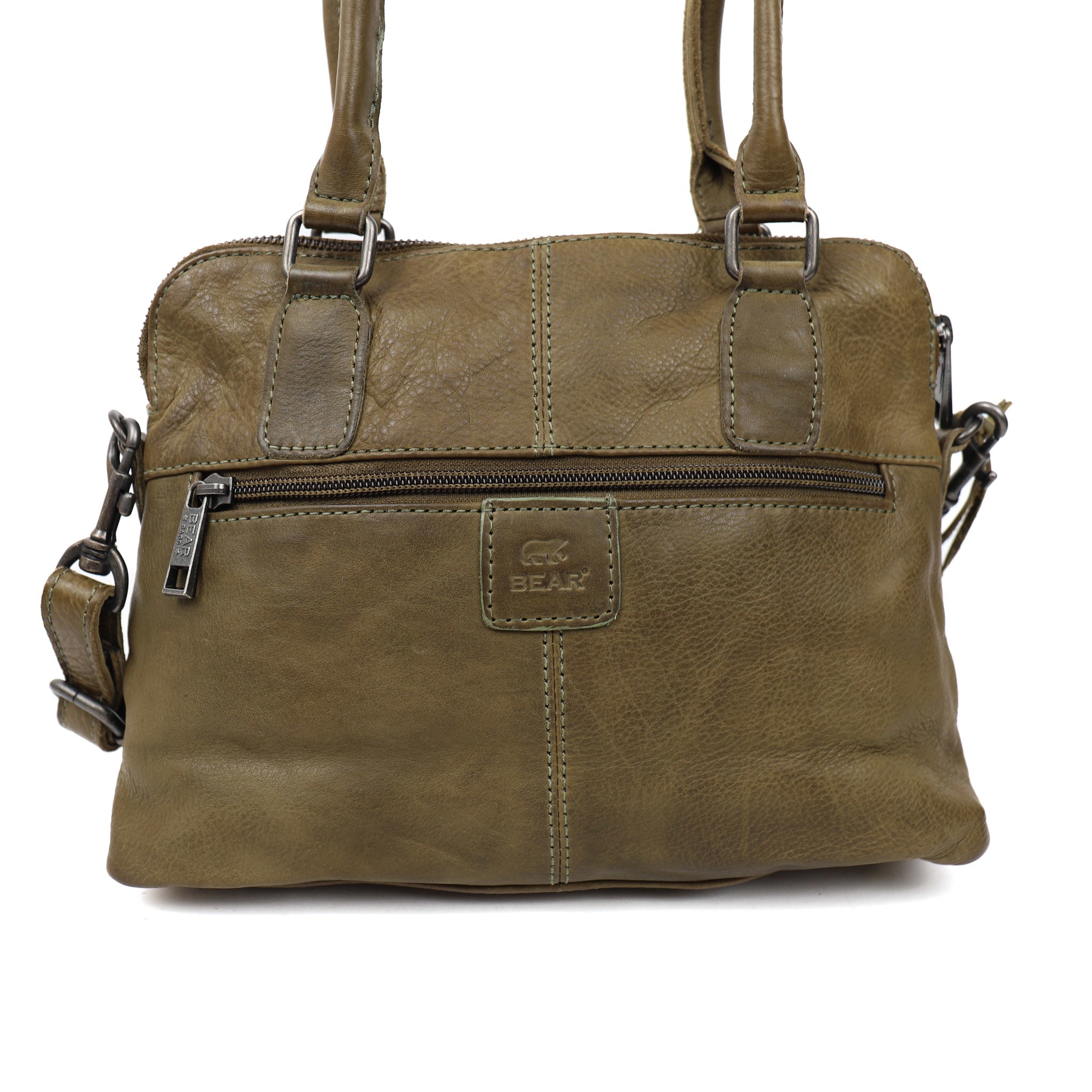 Hand/shoulder bag 'Petra' green - CP 1792