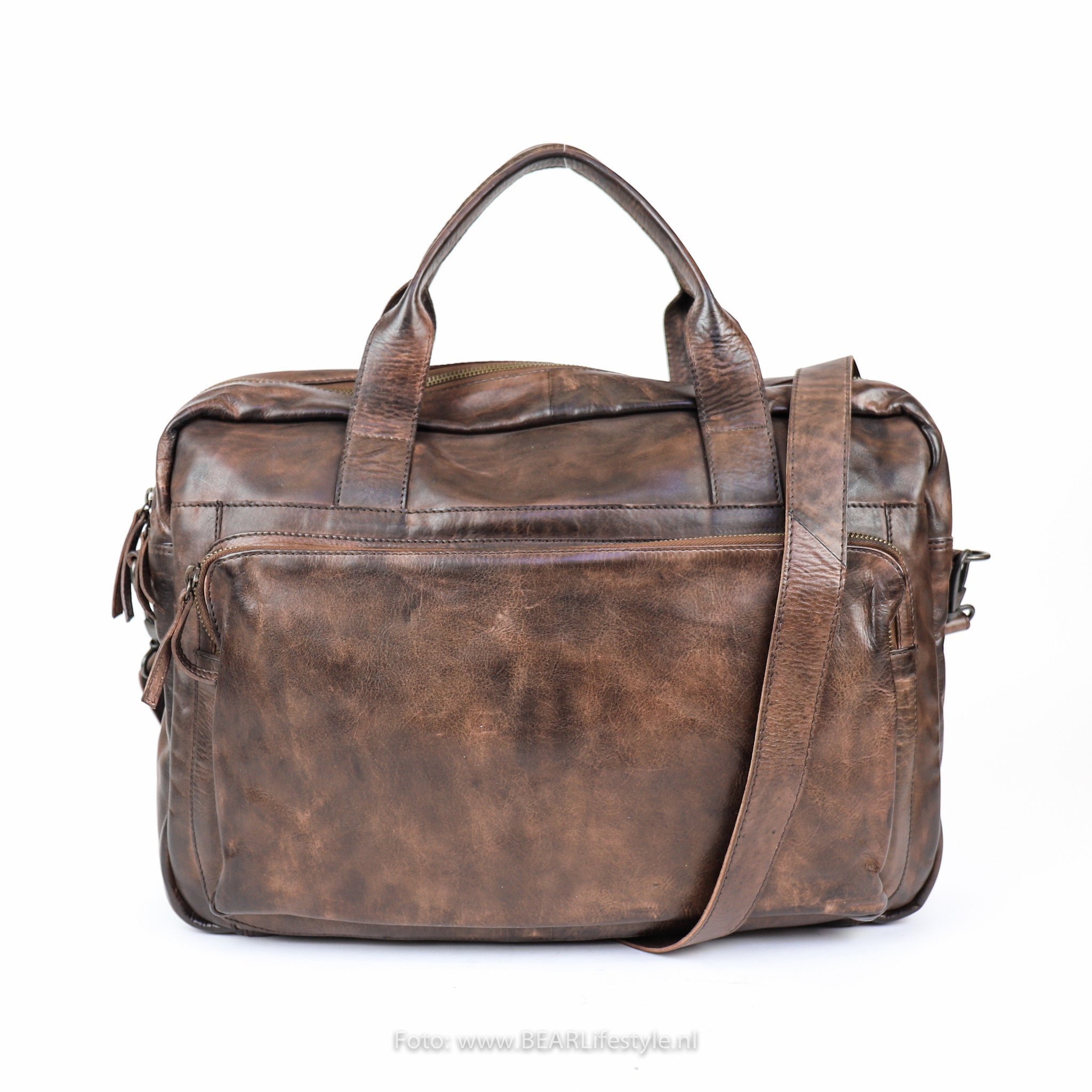 Laptop bag 'Dani' dark brown - CL 36824