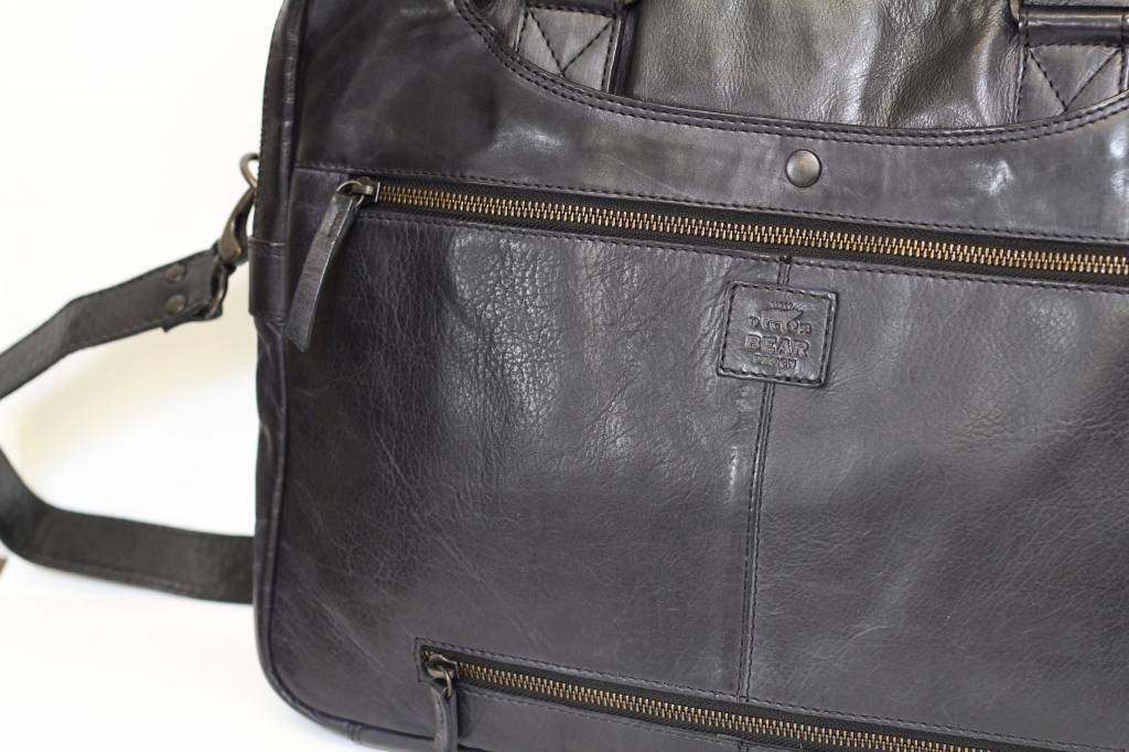 Laptop bag 'Leandro' black - CL 32843