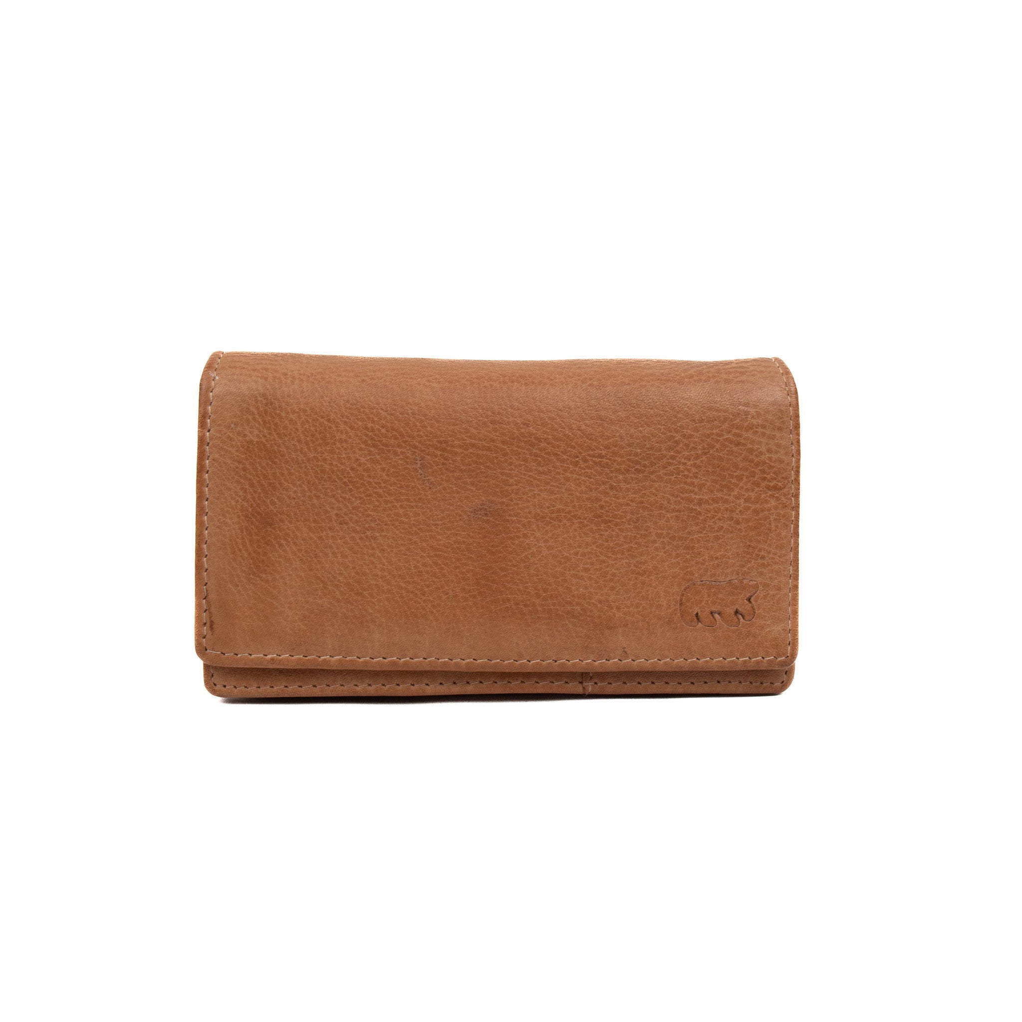 Wrap wallet 'Brigitte' taupe - CP 6700