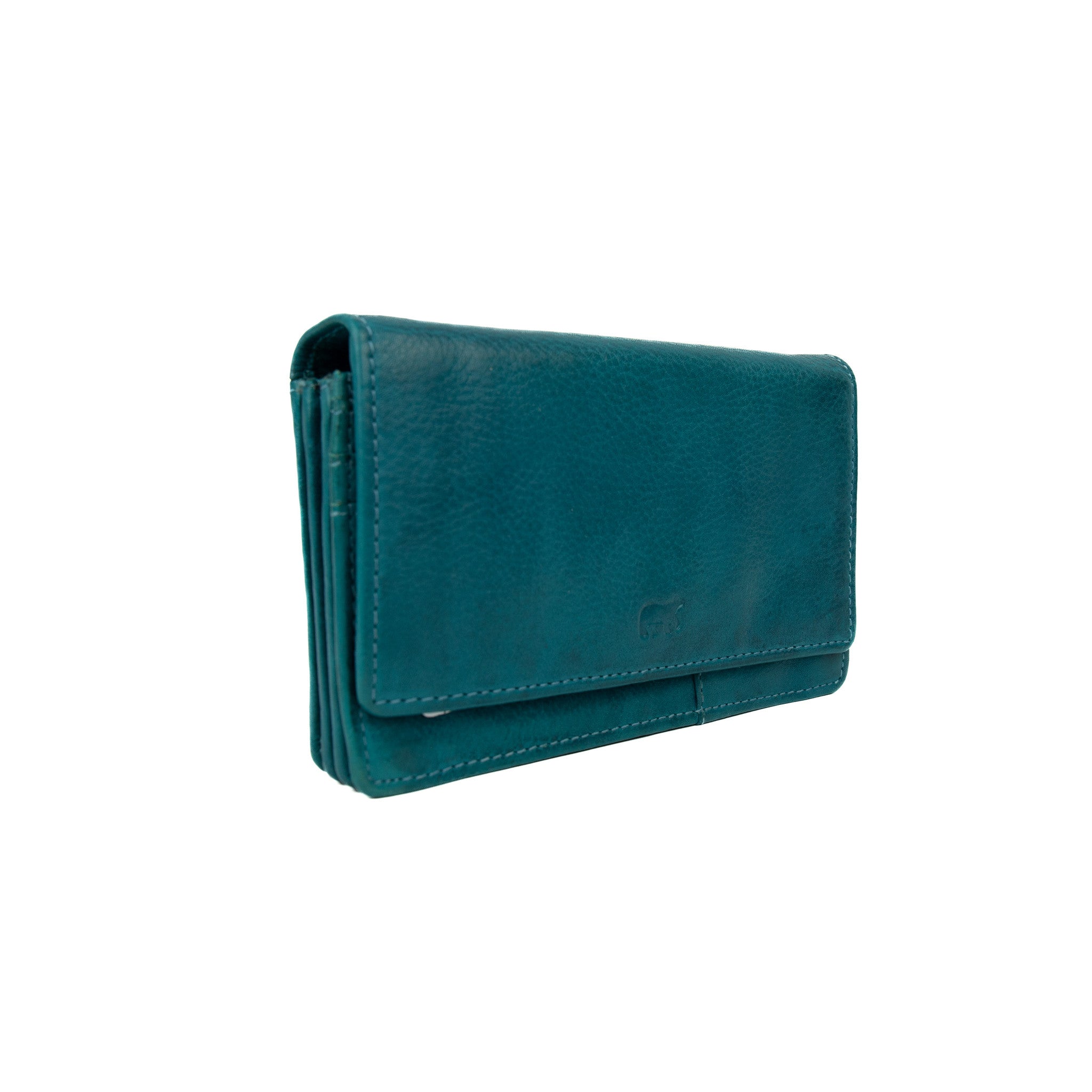 Wrap wallet 'Emma' aqua - CL 782