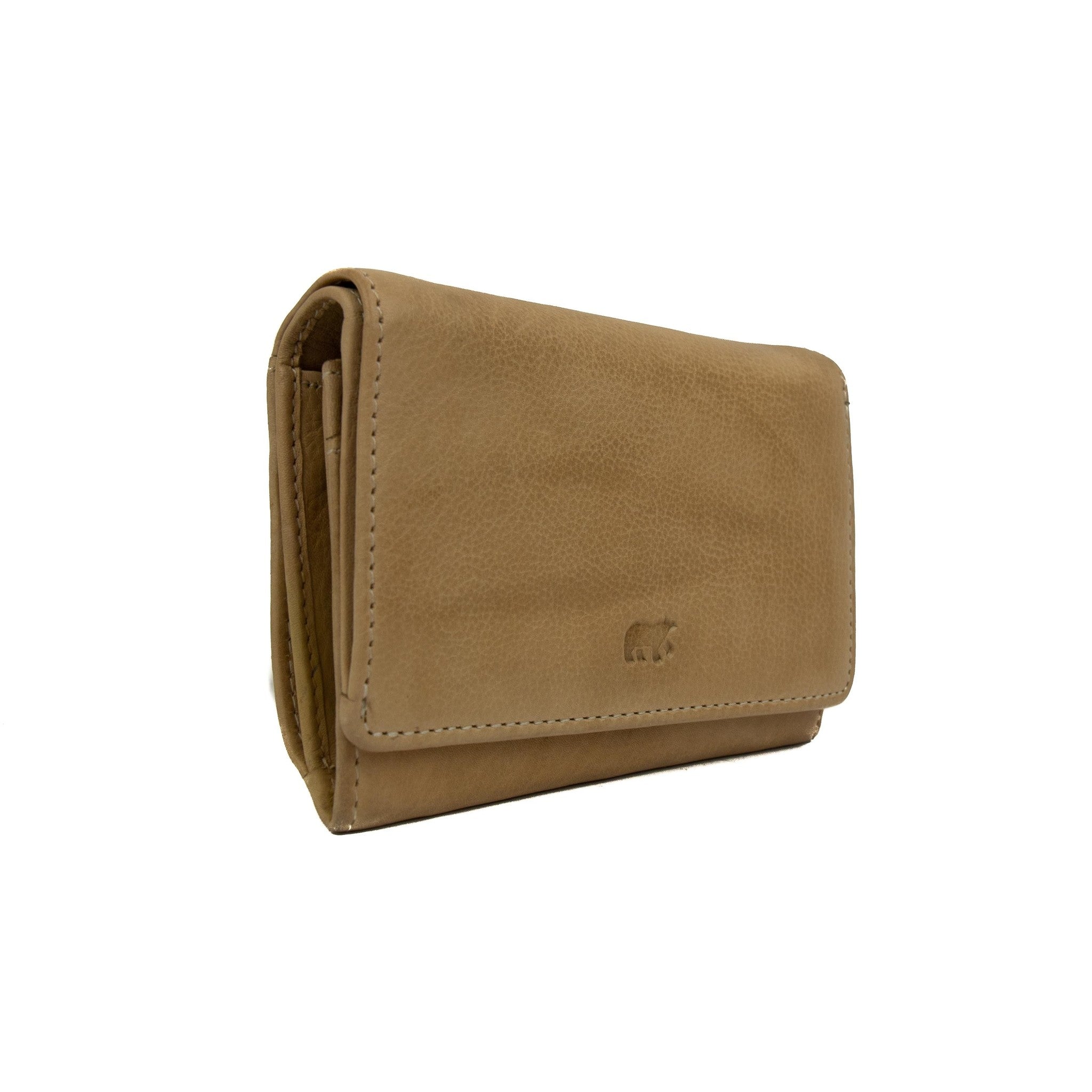 Wrap wallet 'Flappie' beige - CL 15572