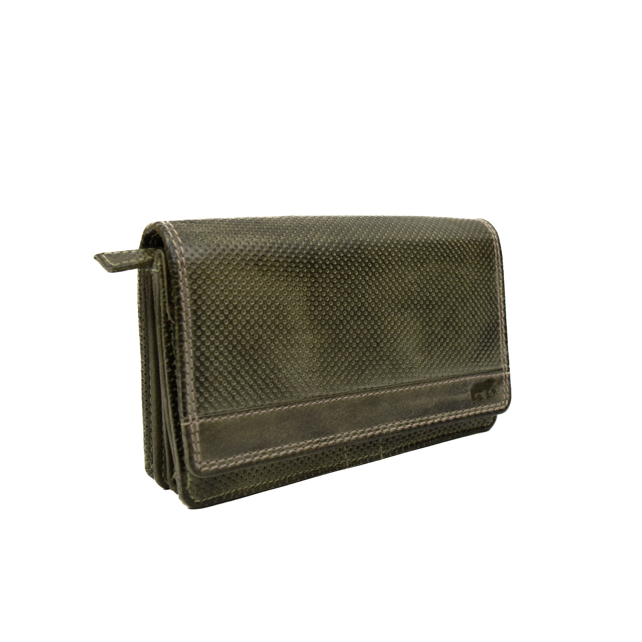 Wrap wallet 'Lundi' green - DB 10767
