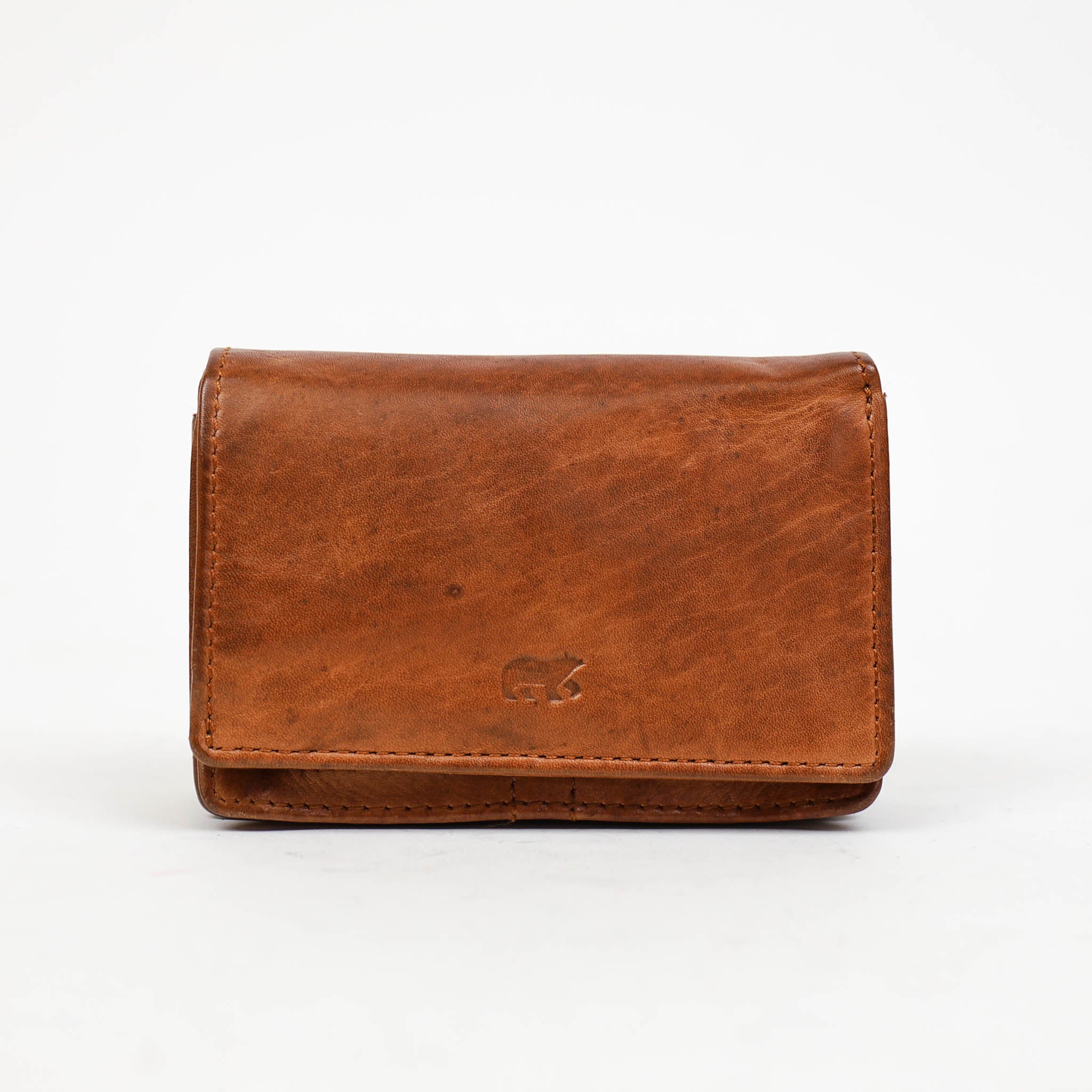 Wrap wallet 'Nina' cognac - CL 16212