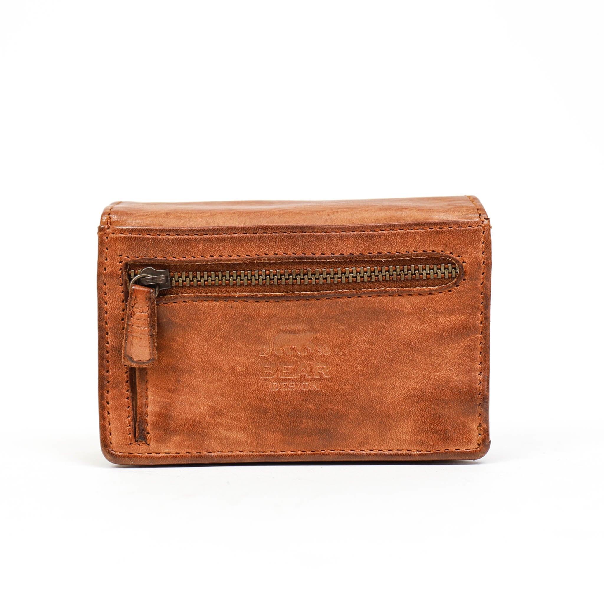 Wrap wallet 'Nina' cognac - CL 16212