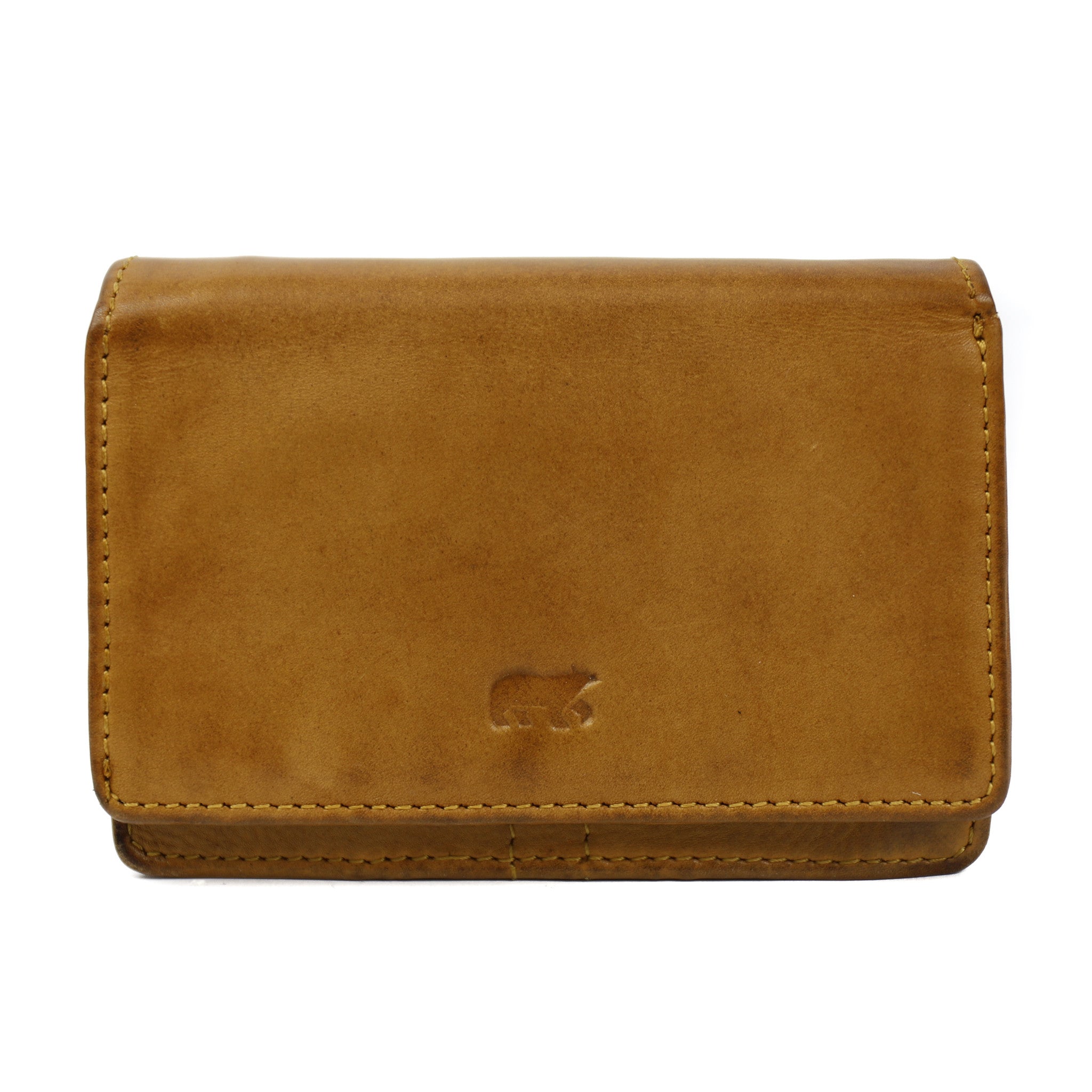 Wrap wallet 'Nina' yellow ocher - CL 16212