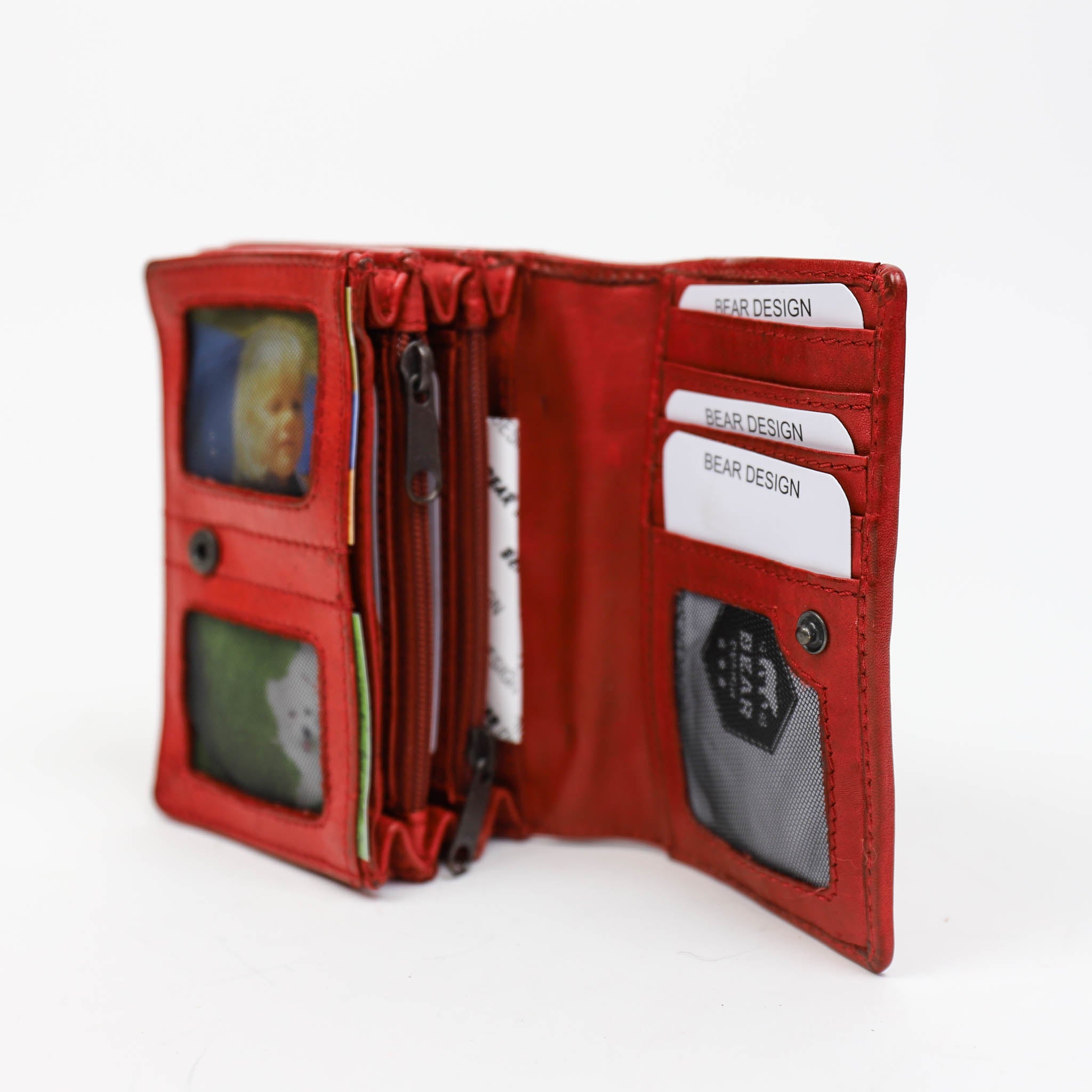 Wrap wallet 'Nina' red - CL 16212