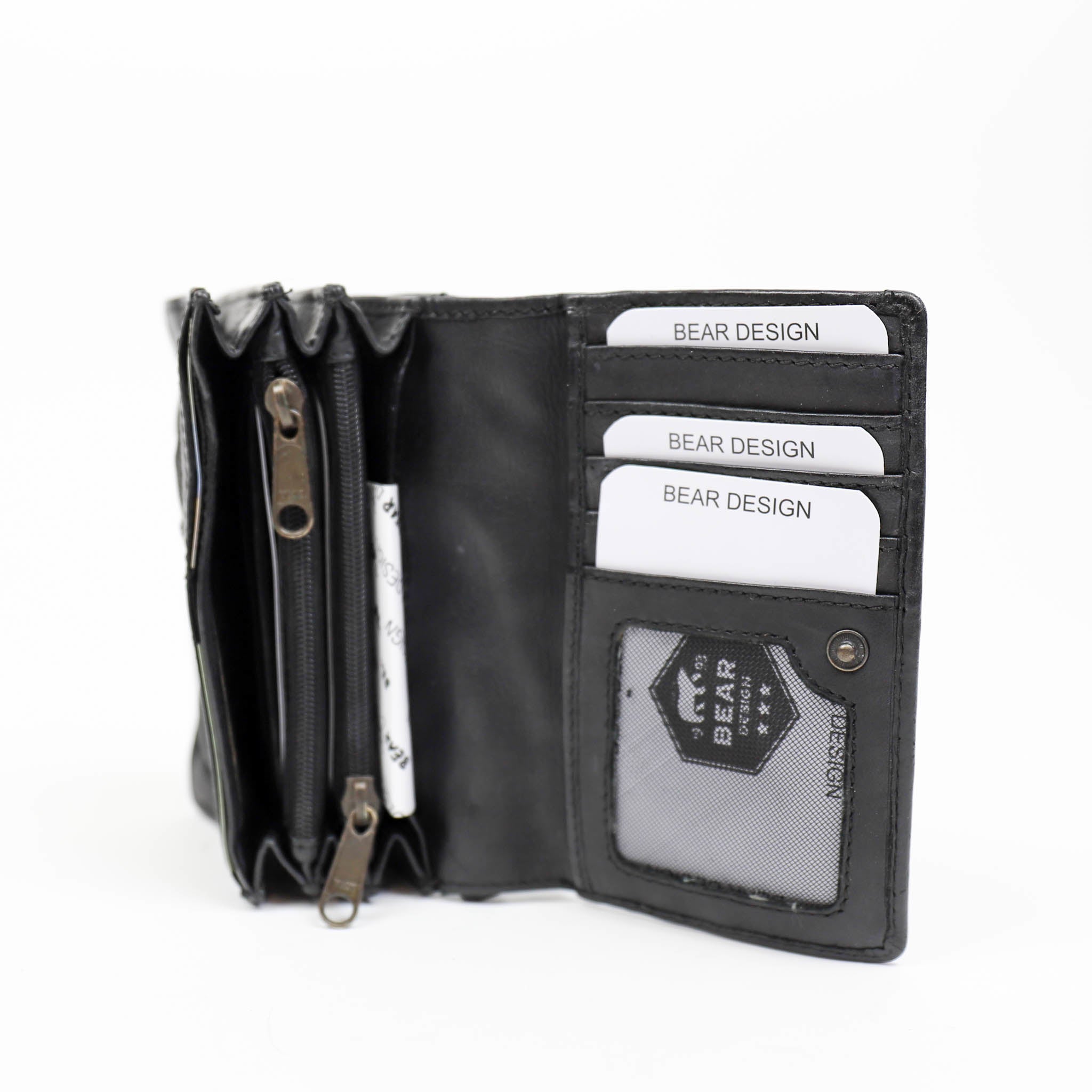 Wrap wallet 'Nina' black - CL 16212