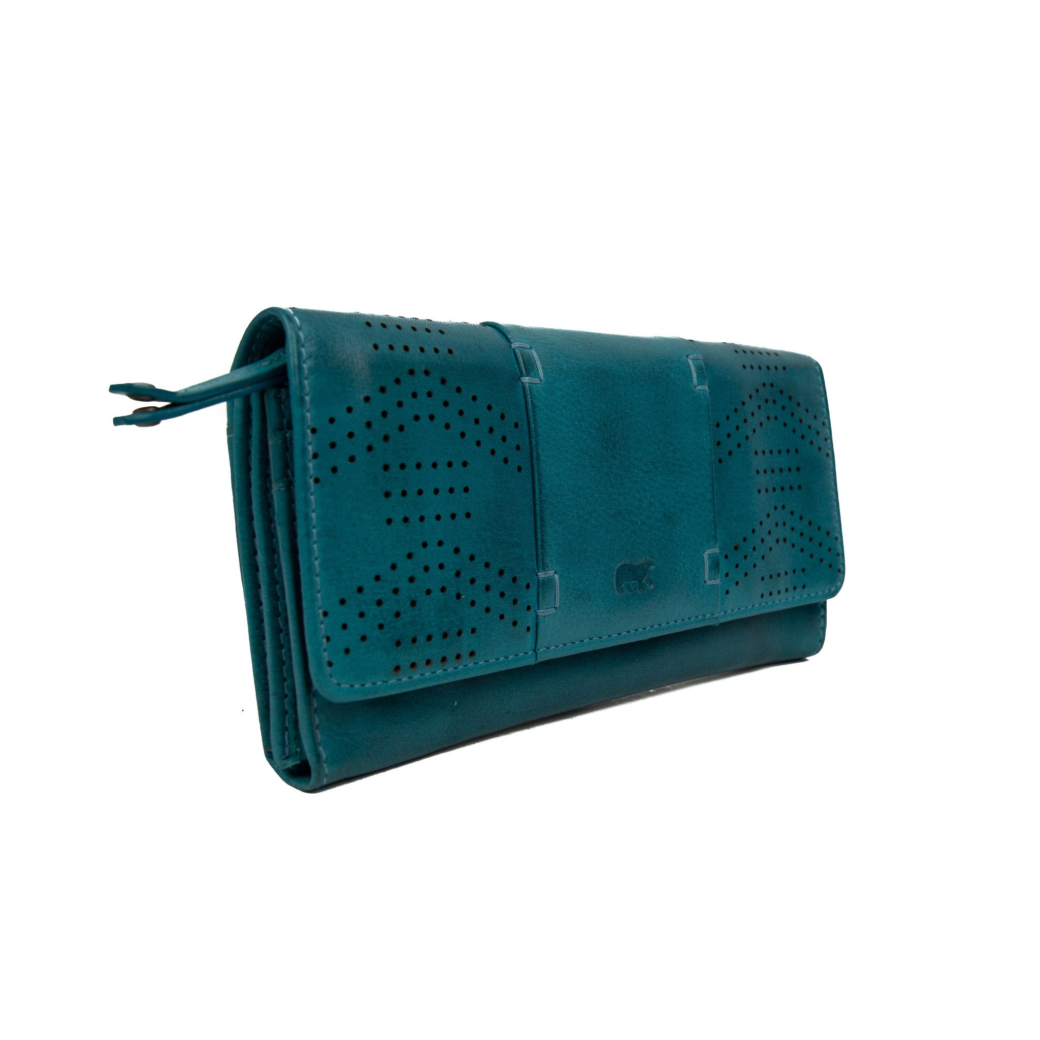 Wrap wallet 'Sterre' aqua - CL 18208