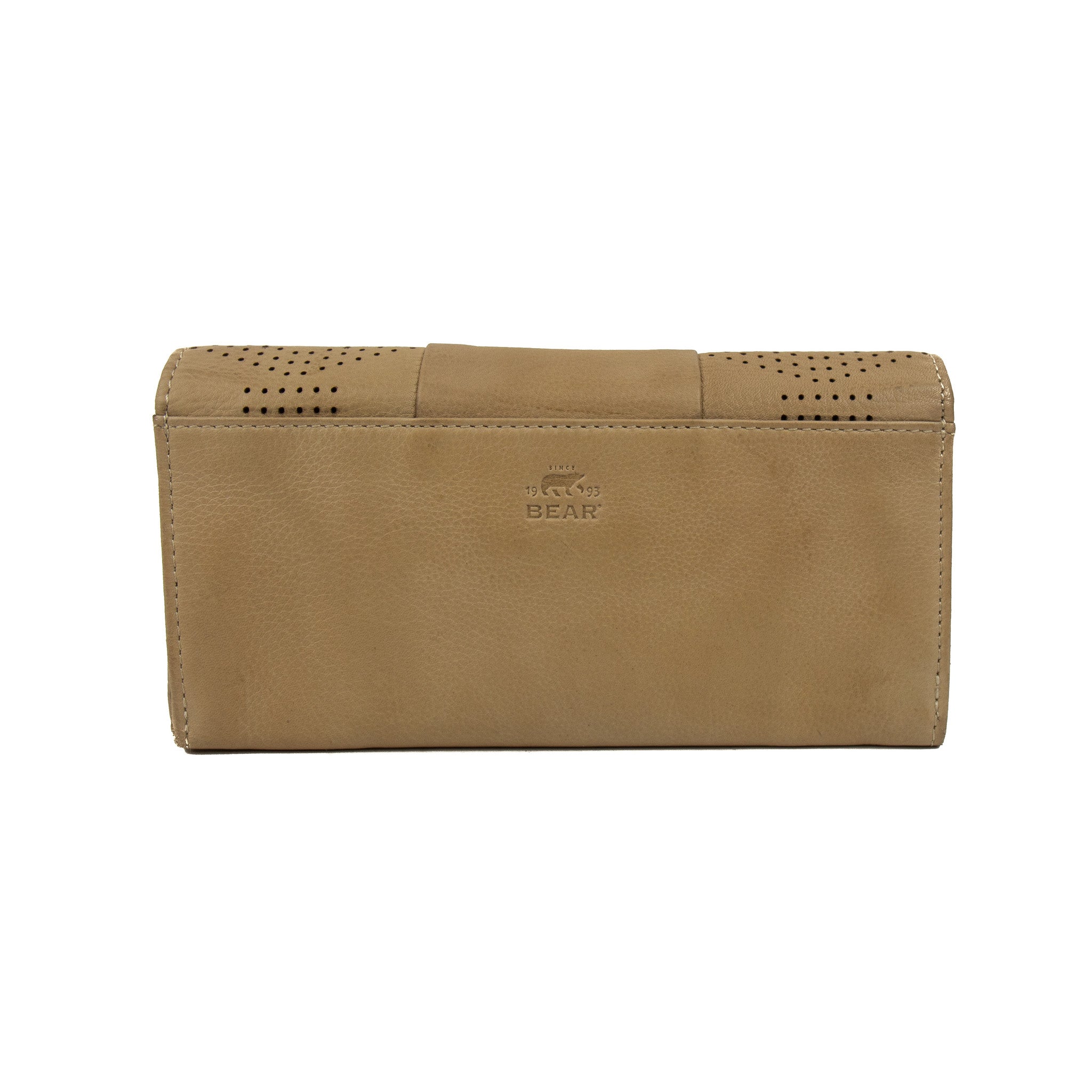 Wrap wallet 'Sterre' beige - CL 18208