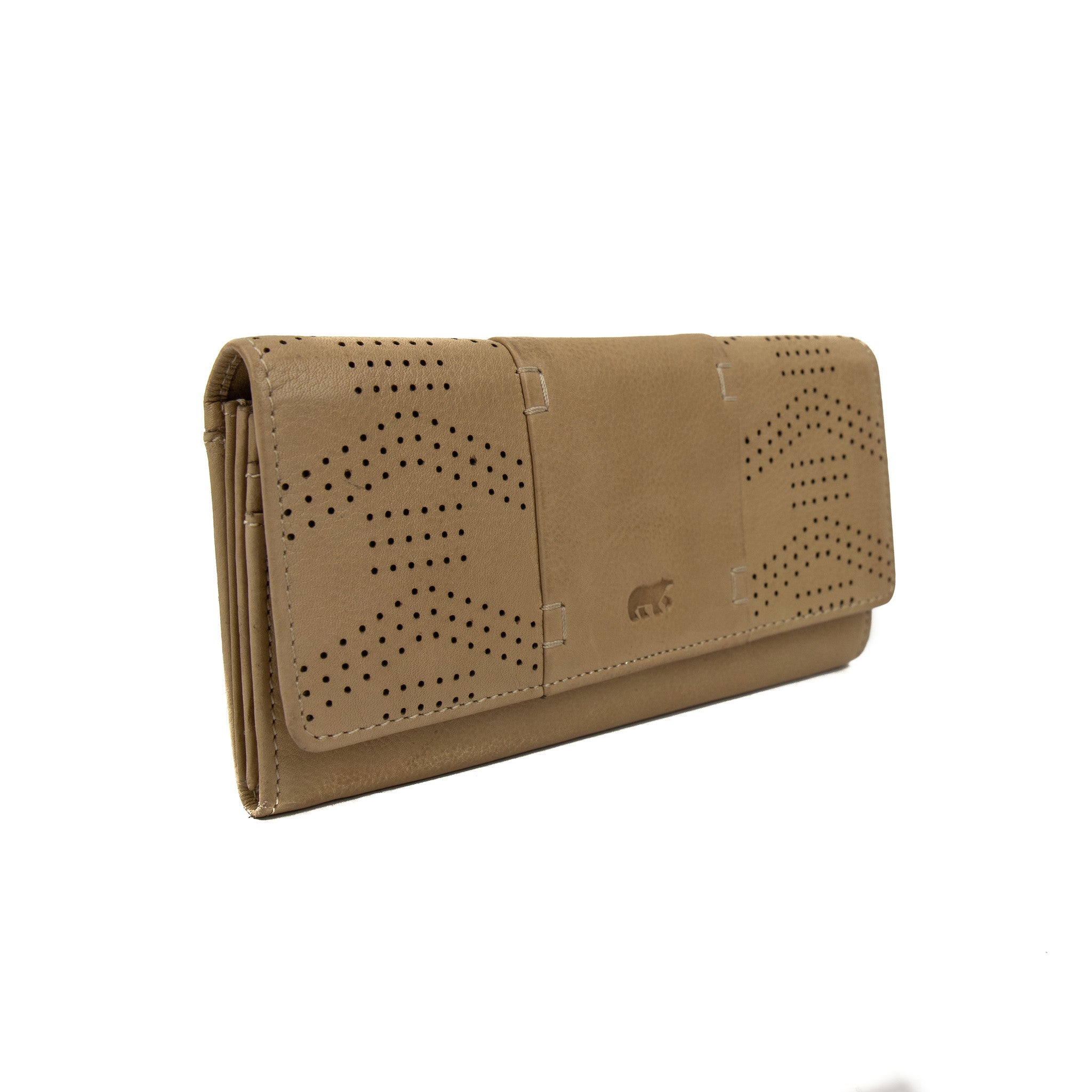 Wrap wallet 'Sterre' beige - CL 18208