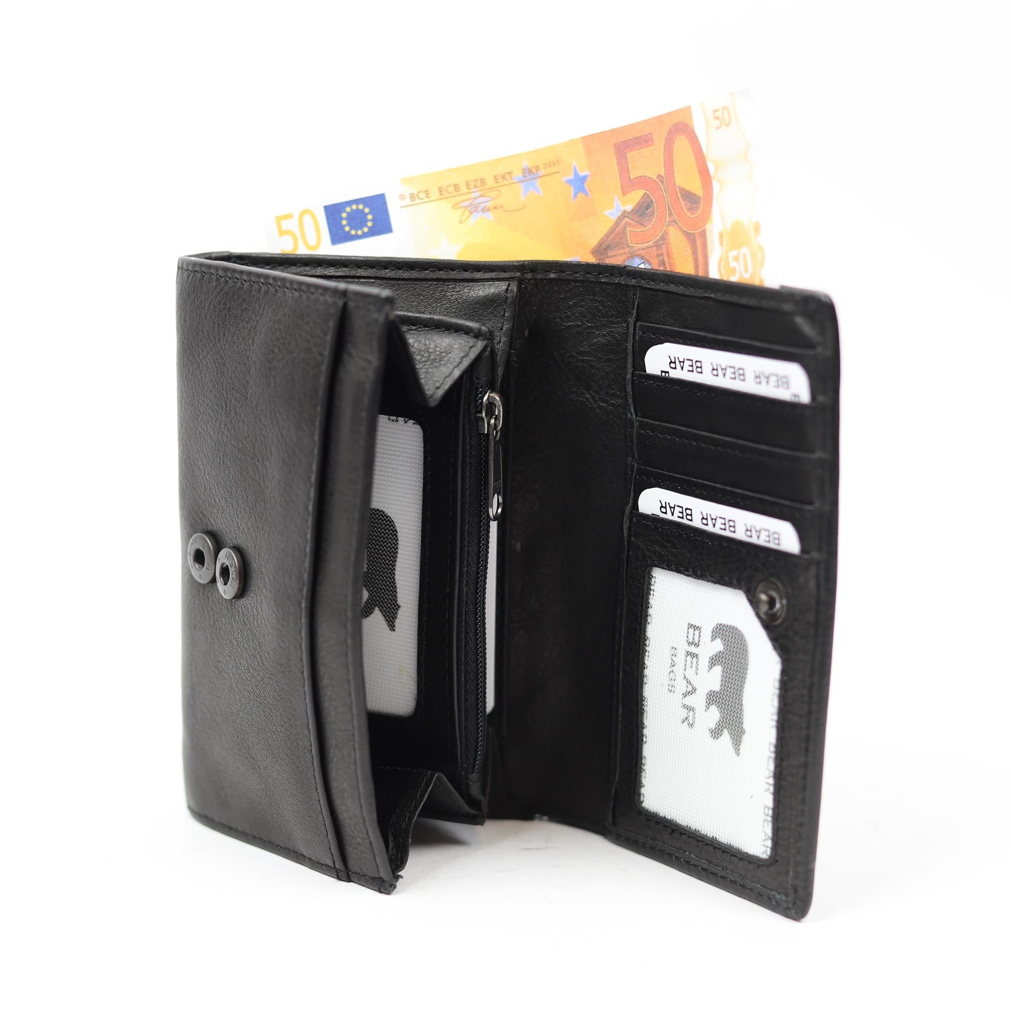 Wrap wallet 'Sweety' black - CP 5066