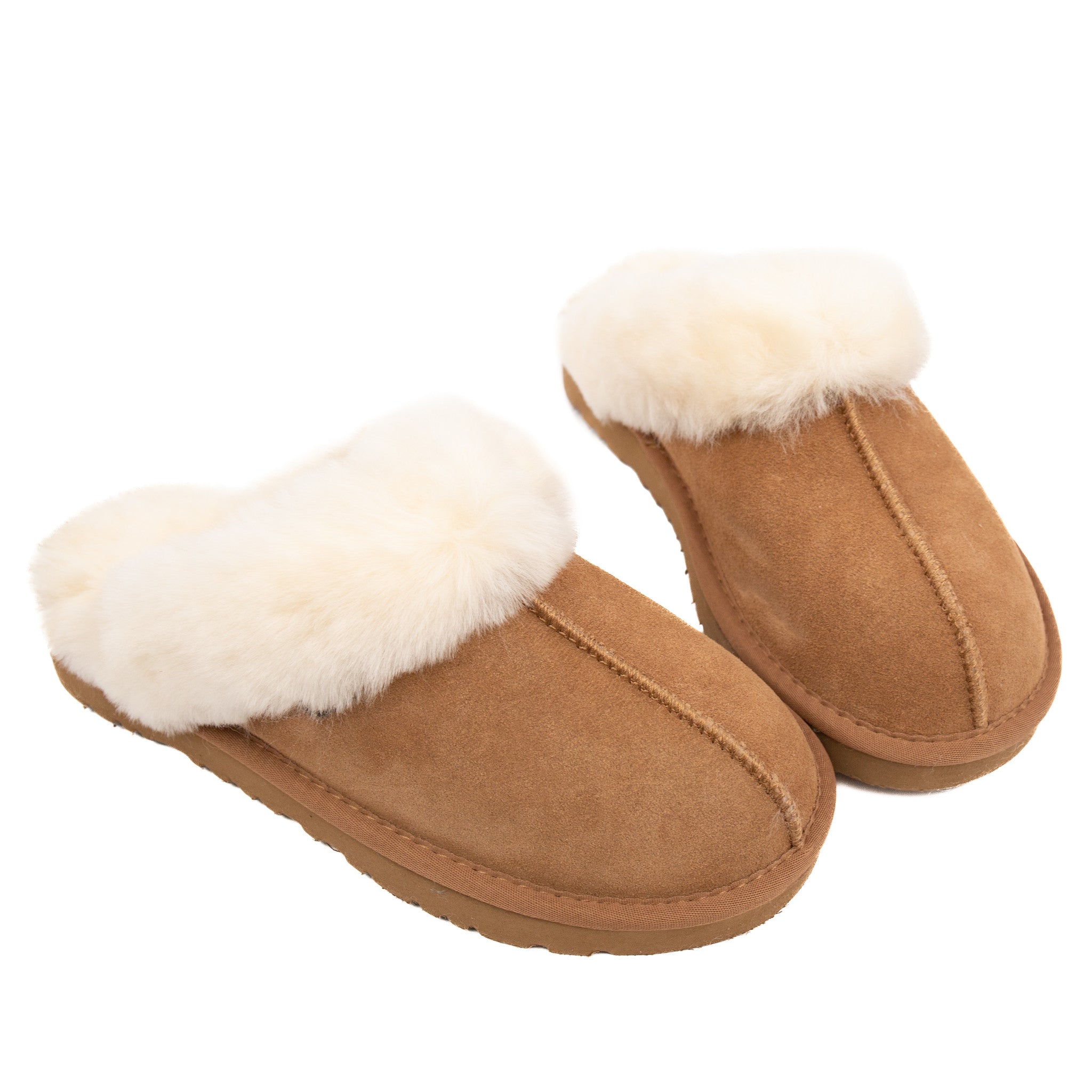 Slippers 'Teddy' beige