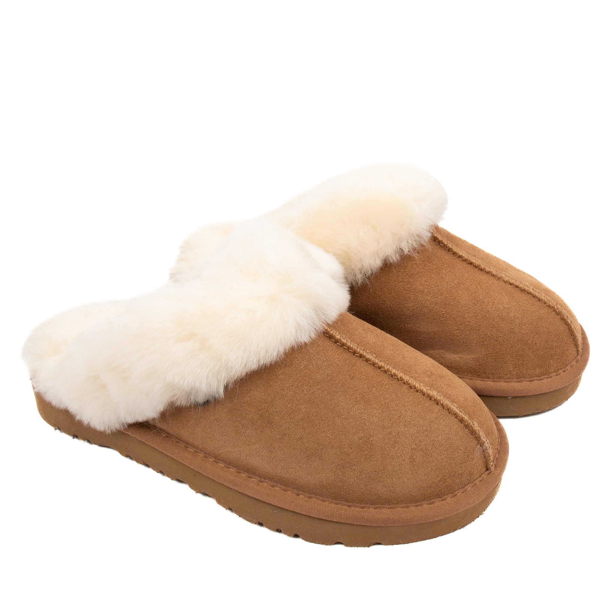 Slippers 'Teddy' beige