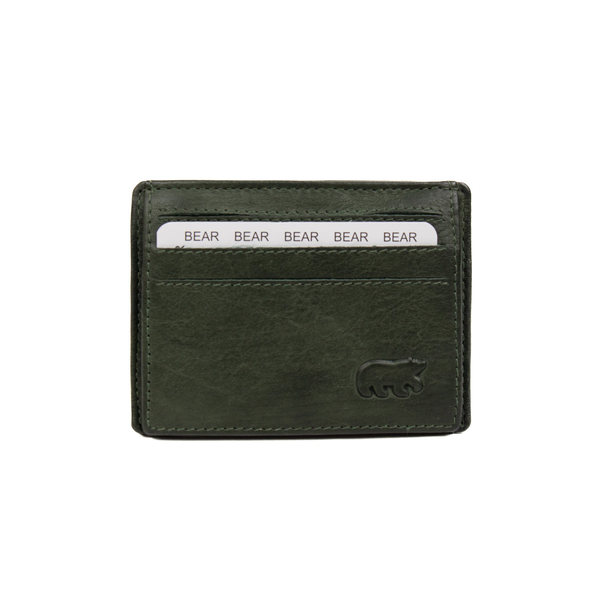 Card holder 'Laurie' green - CP 6093