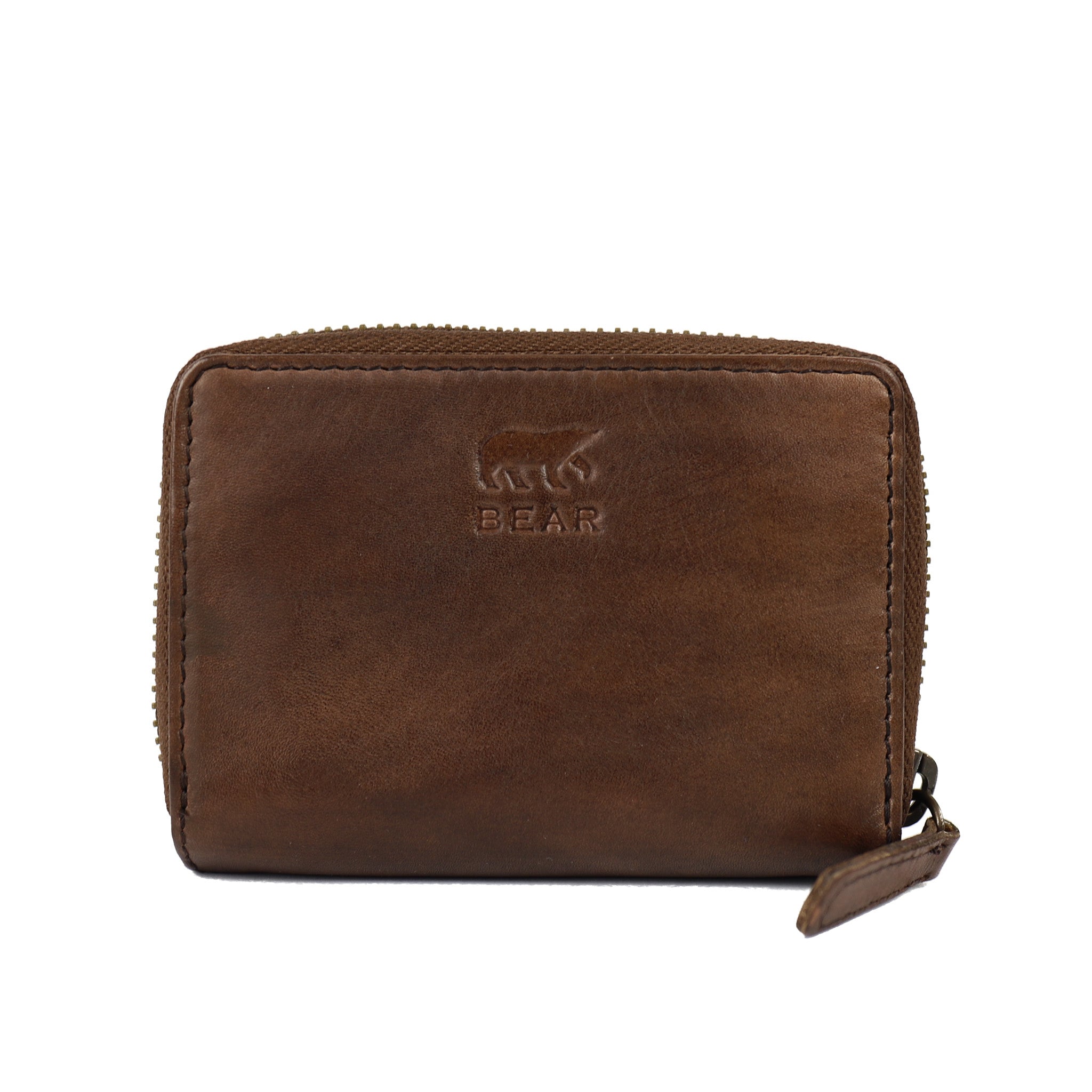 Card holder 'Rudie' dark brown - CL 19408