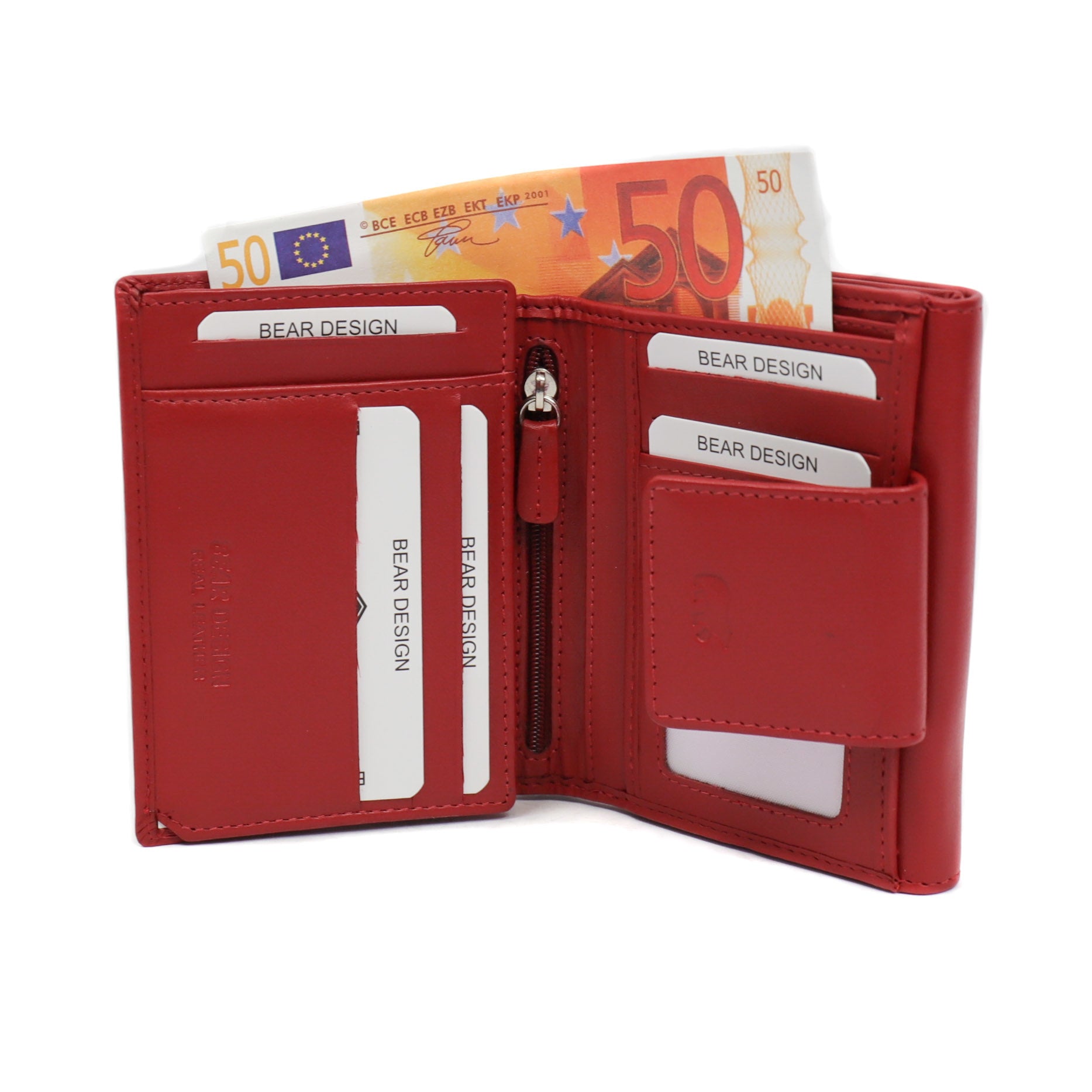 Wallet 'Jill' red - FR 8116
