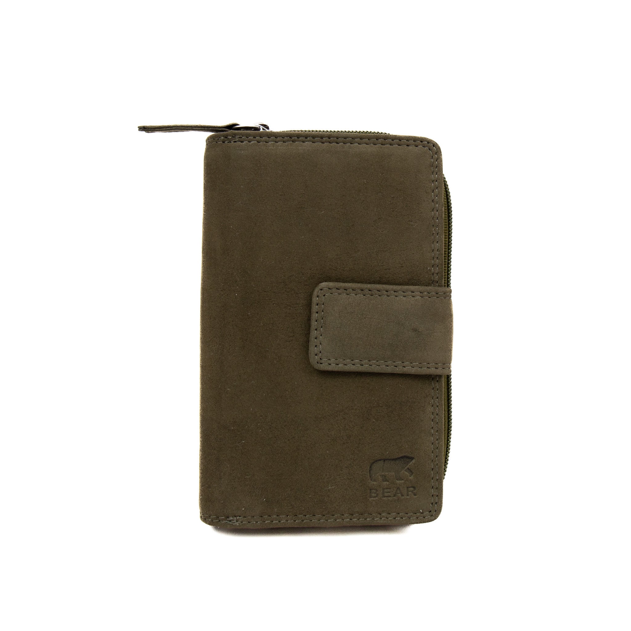 Zipper wallet 'Renato' green - SL 938