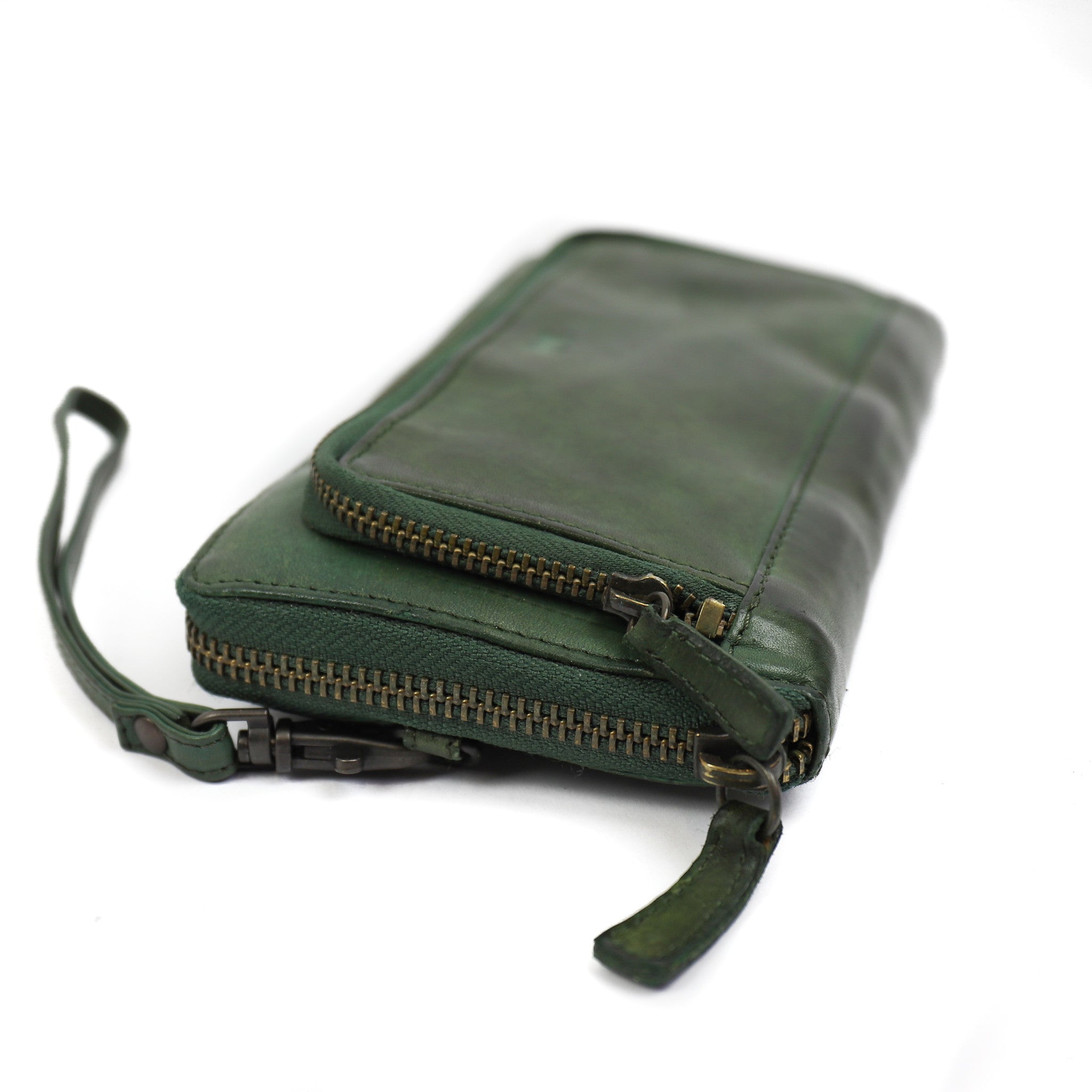 Zipper wallet 'Isa' green - CL 14851