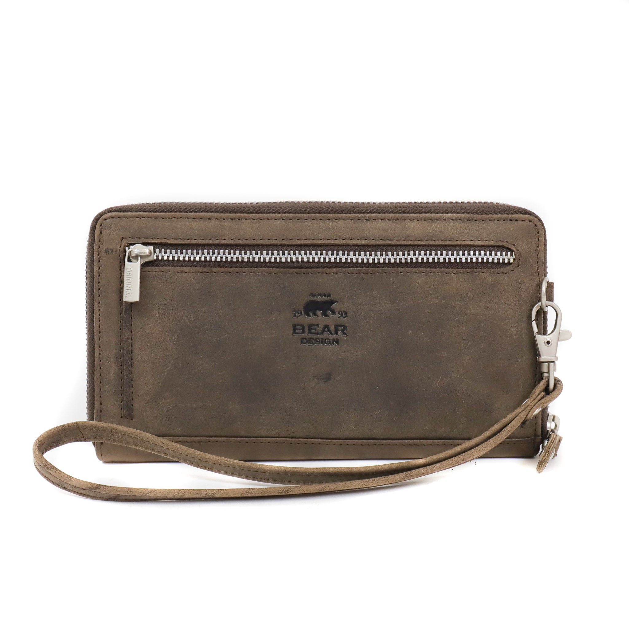 Zipper wallet 'Isa' brown - HD 12569