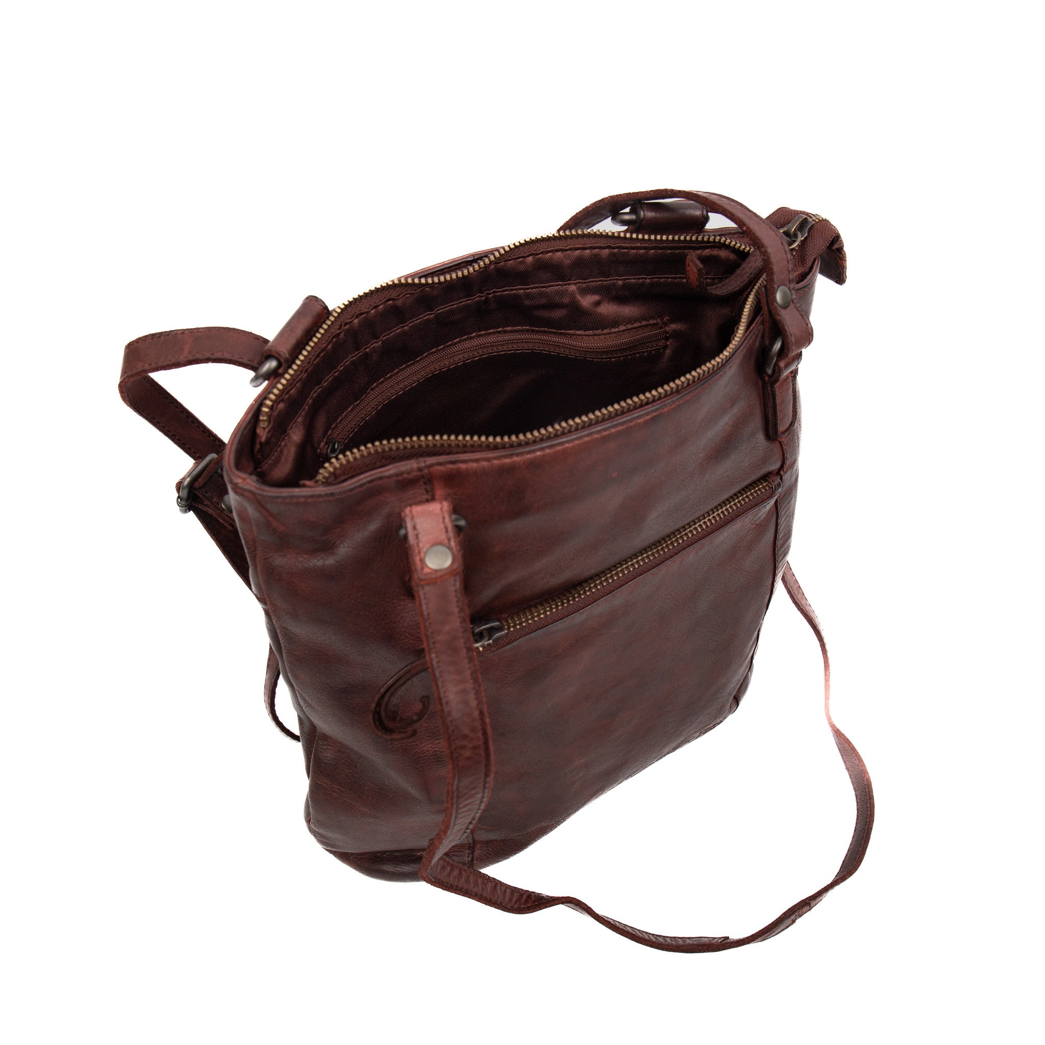 Backpack/shoulder bag 'Sandy' burgundy - CL 40273