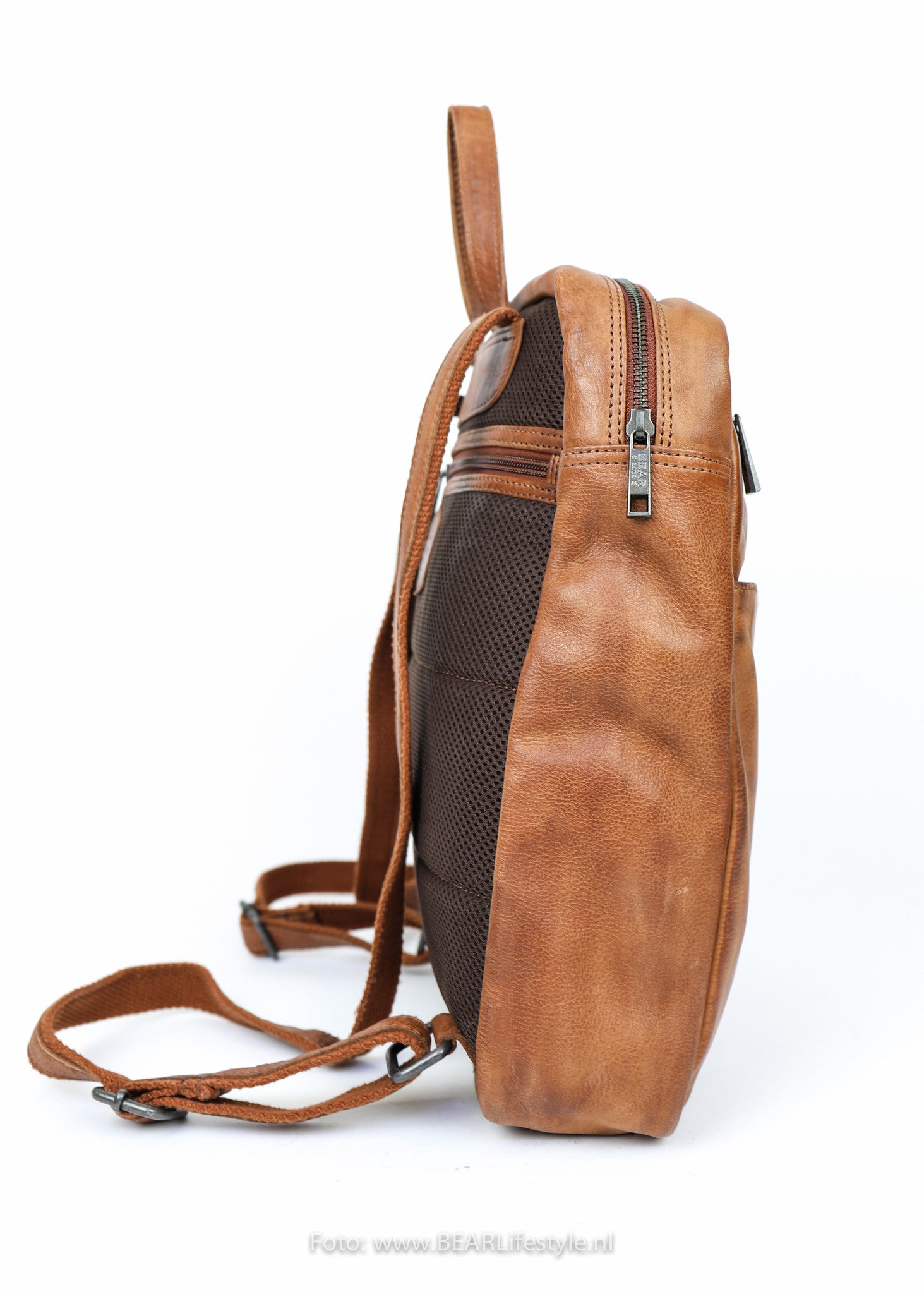 Backpack 'Tiffany' cognac - CP 1769