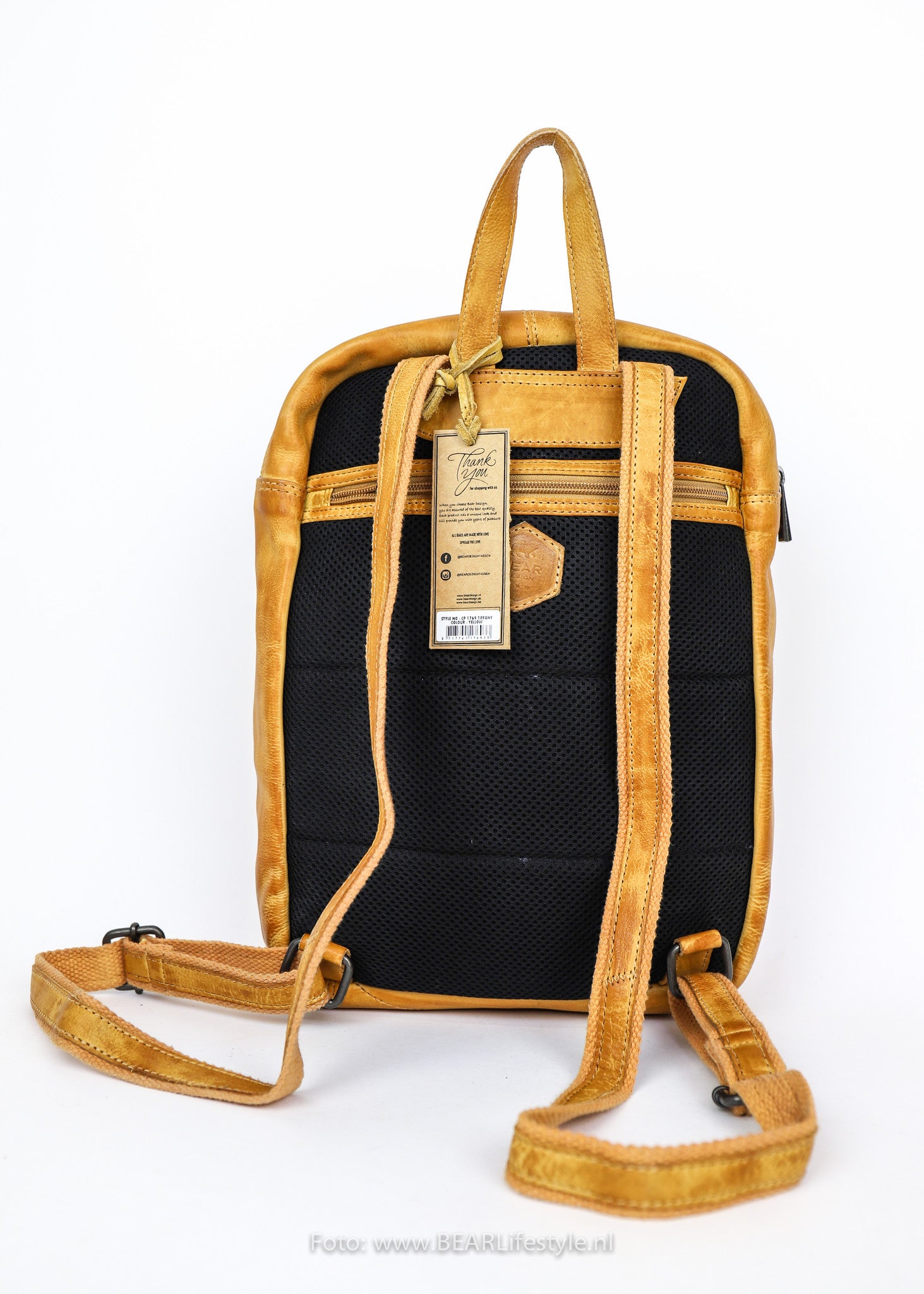 Backpack 'Tiffany' yellow - CP 1769