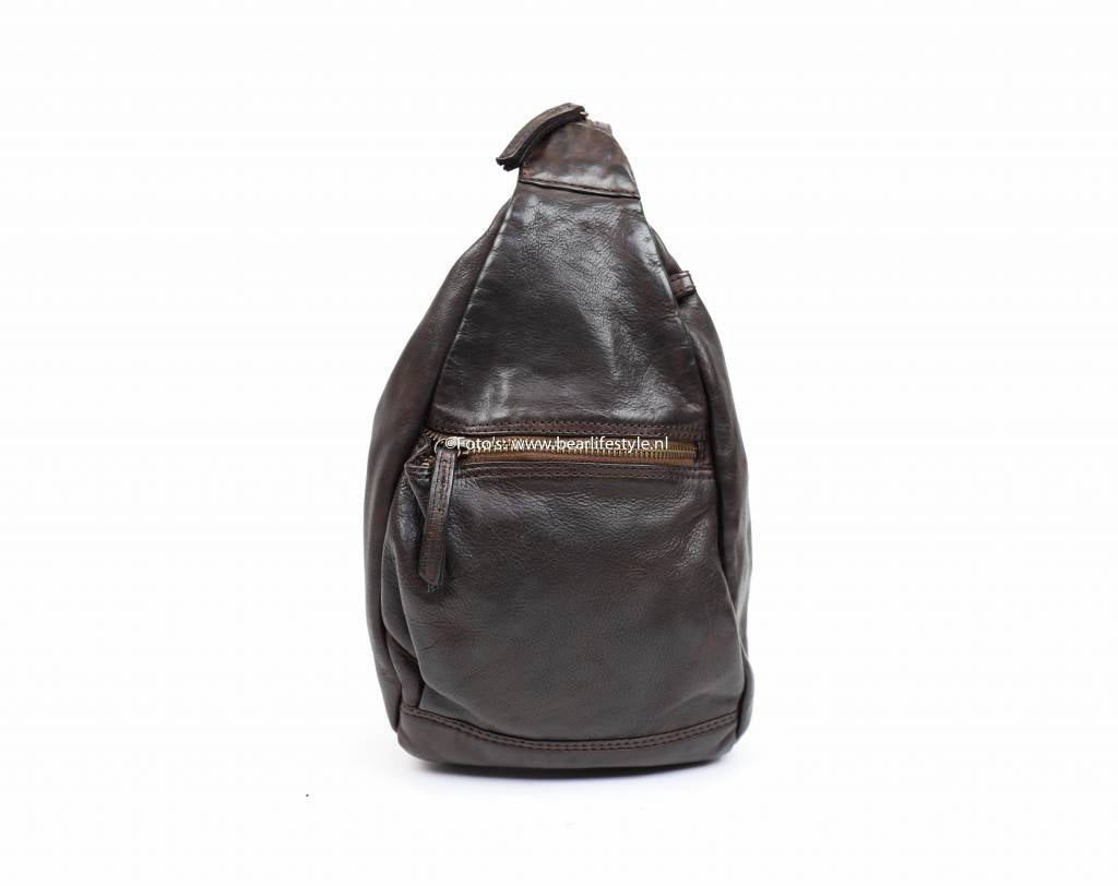 Backpack 'Hannie' dark brown