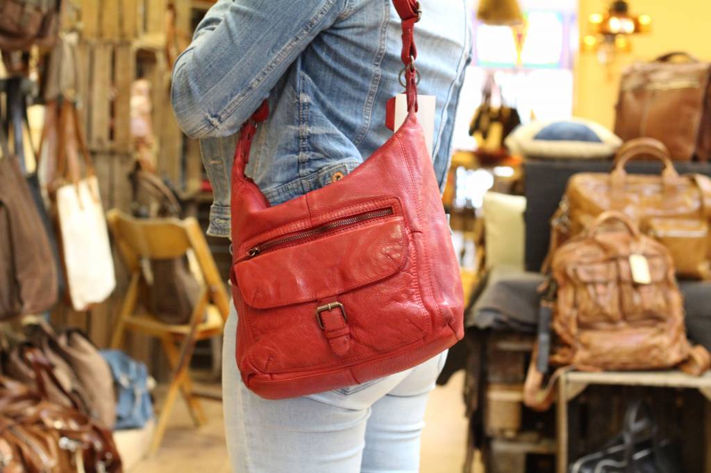 Shoulder bag 'Anna' red - CL 32612