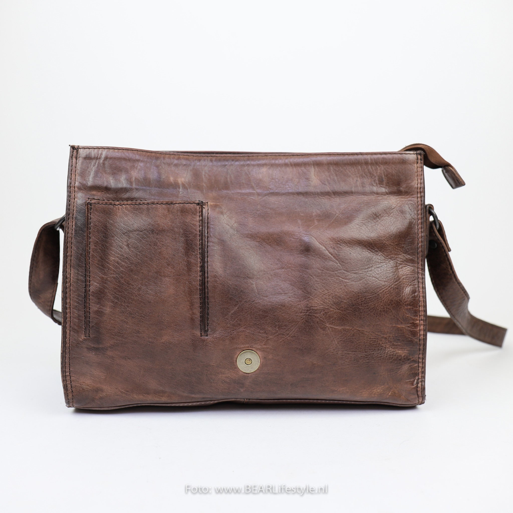 Shoulder bag 'Hanna' dark brown - CL 40027