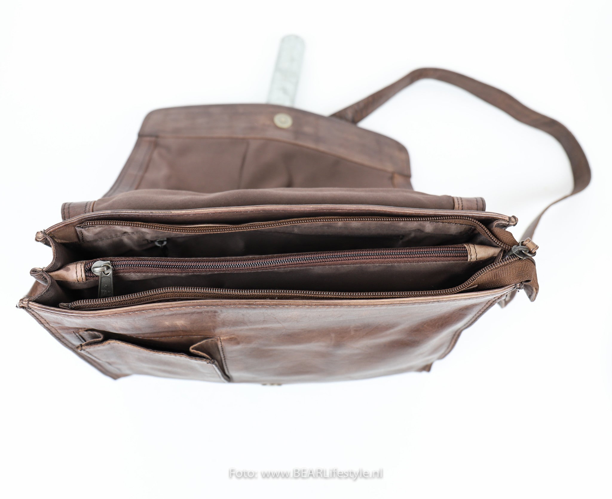 Shoulder bag 'Hanna' dark brown - CL 40027