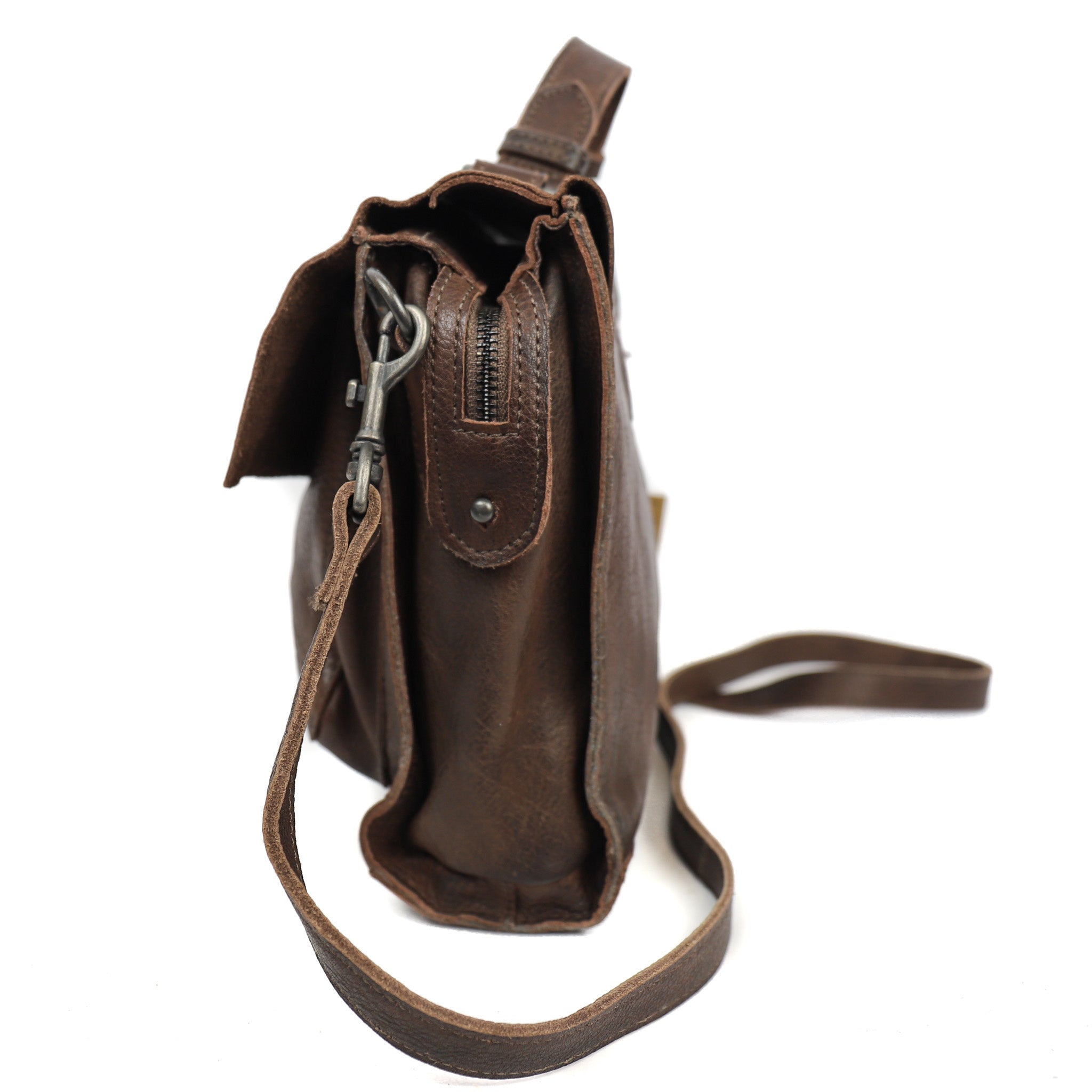 Shoulder bag 'Milou' dark brown - CP 2215