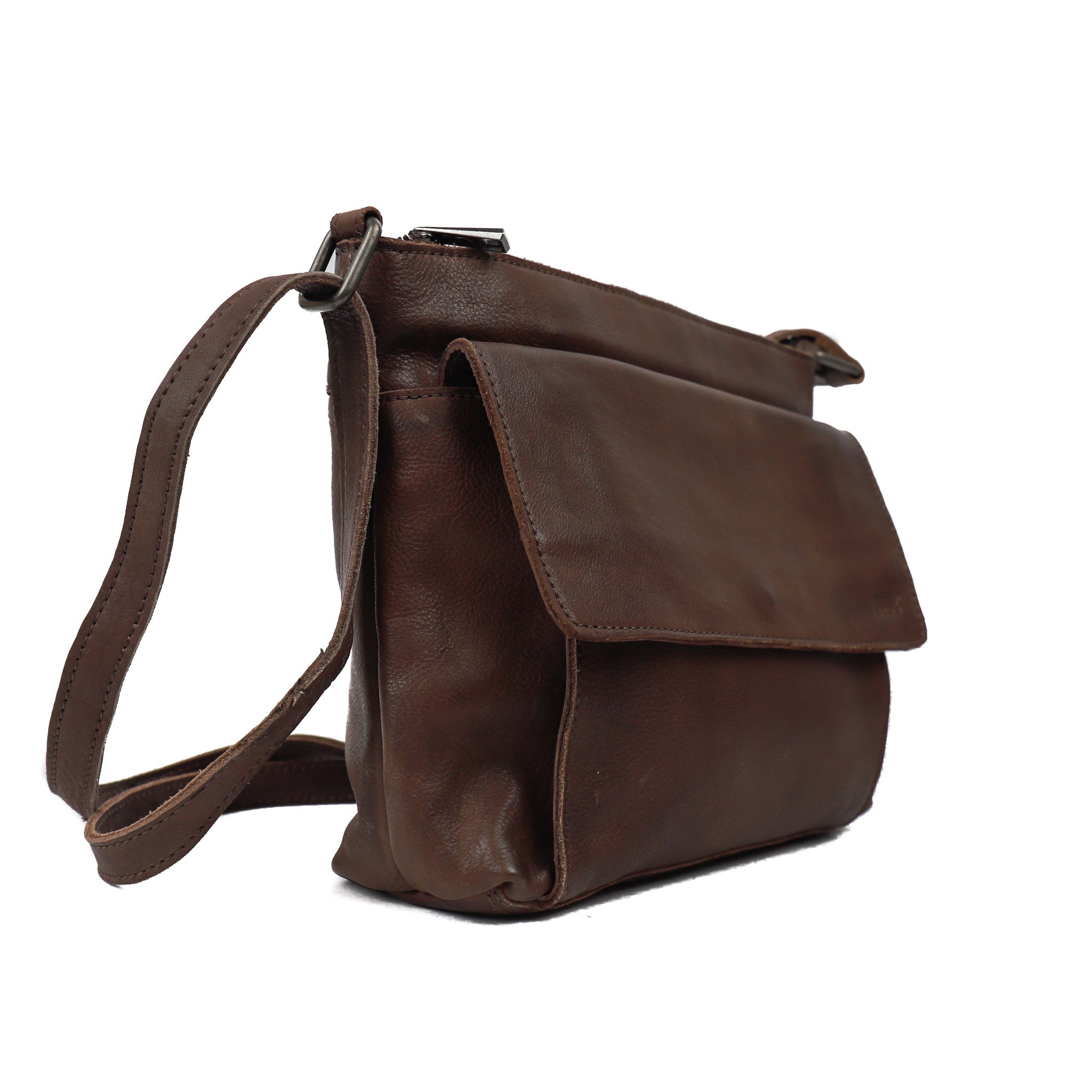 Shoulder bag 'Rai' dark brown - CP 6007